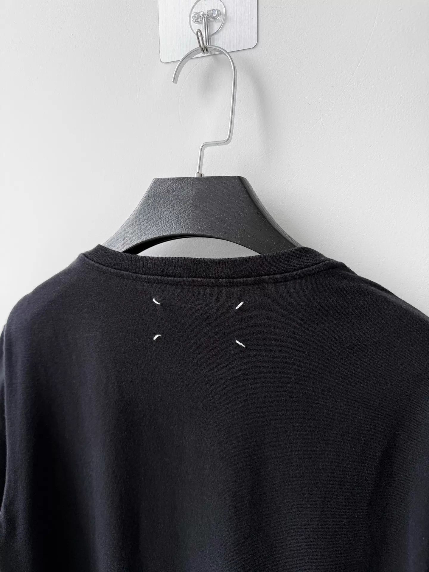 Other Maison Martin Margiela S/S14 Heavyweight Basic Tee Black 46 Size US S / EU 44-46 / 1 - 6 Thumbnail