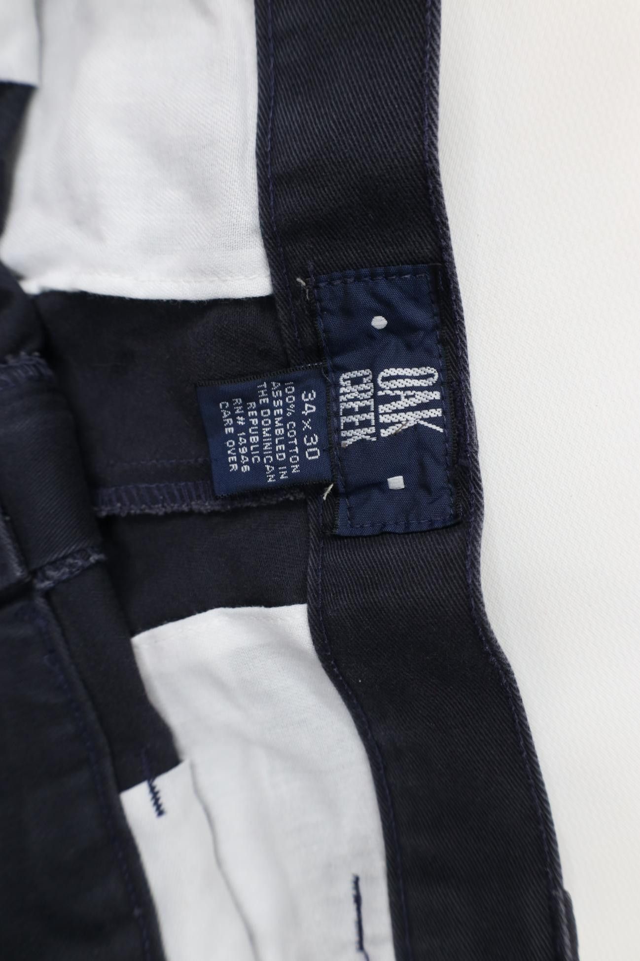 Vintage Vintage 90s Streetwear Straight Leg Chino Pants Cotton Blue Size US 34 / EU 50 - 7 Thumbnail
