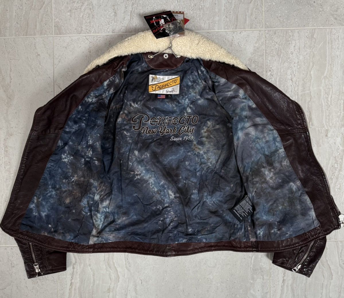 Schott Schott NYC Perfecto Leather Jacket – Deadstock – Made in USA Size M / US 6-8 / IT 42-44 - 6 Thumbnail