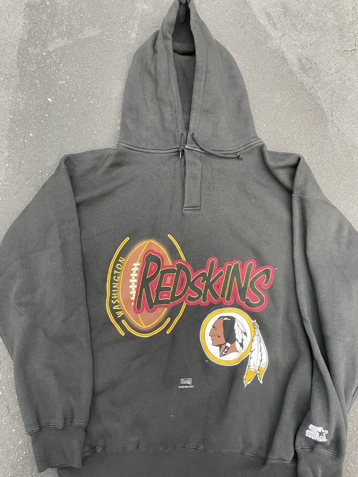 Vintage 1993 NFL Washington Redskins Hoodie - Men's Small