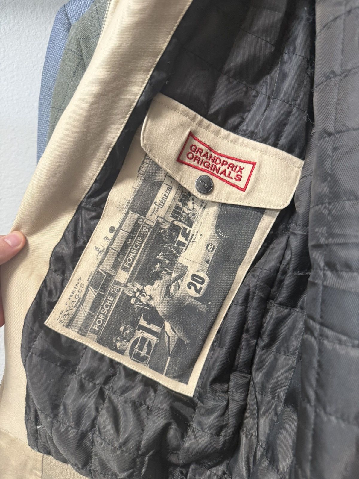 Vintage Michael Delaney Racing Jacket - Grand Prix Originals Size US L / EU 52-54 / 3 - 8 Thumbnail