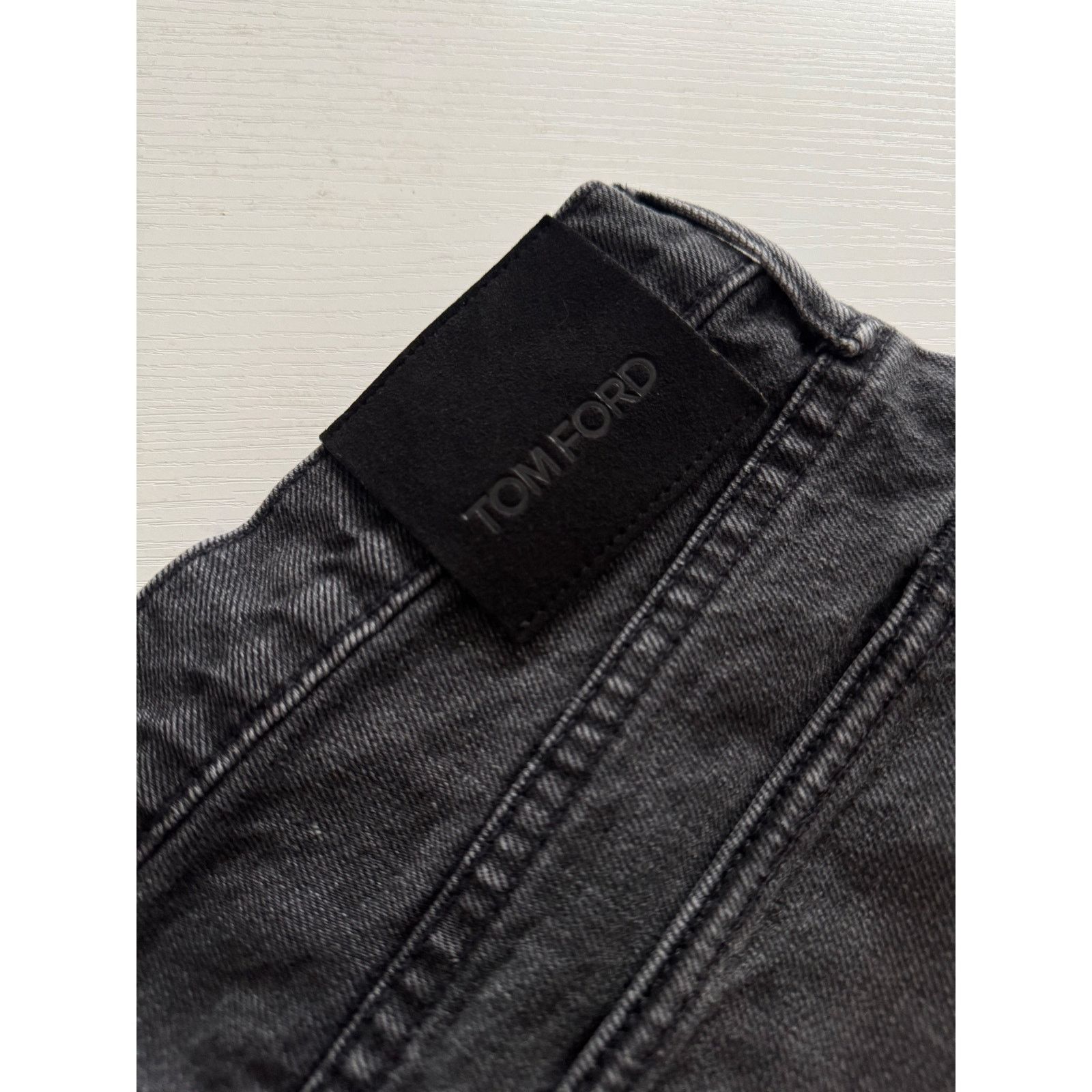 Tom Ford Tom Ford Slim Fit Gray Denim Jeans USA Size US L / EU 52-54 / 3 - 3 Thumbnail