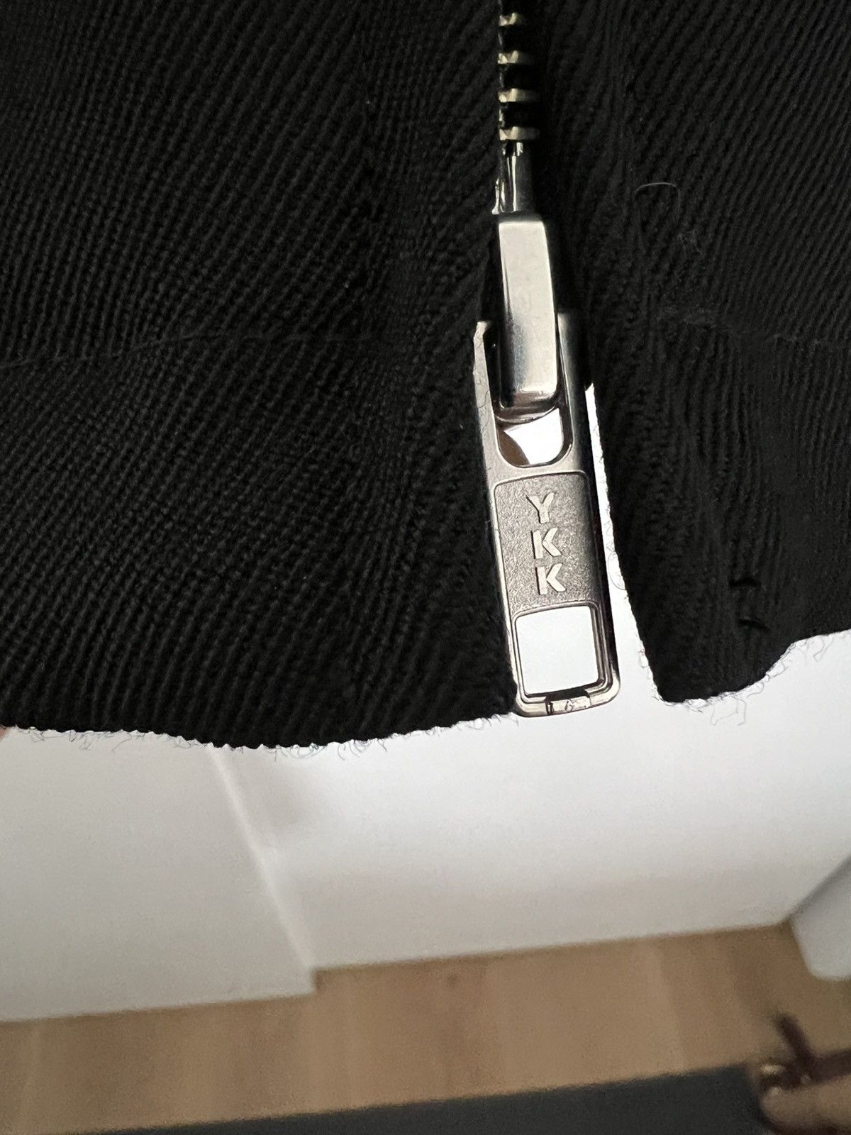James Coward Site Jacket - Black Heavyweight Wool Gabardine - Size IV Size US L / EU 52-54 / 3 - 5 Thumbnail