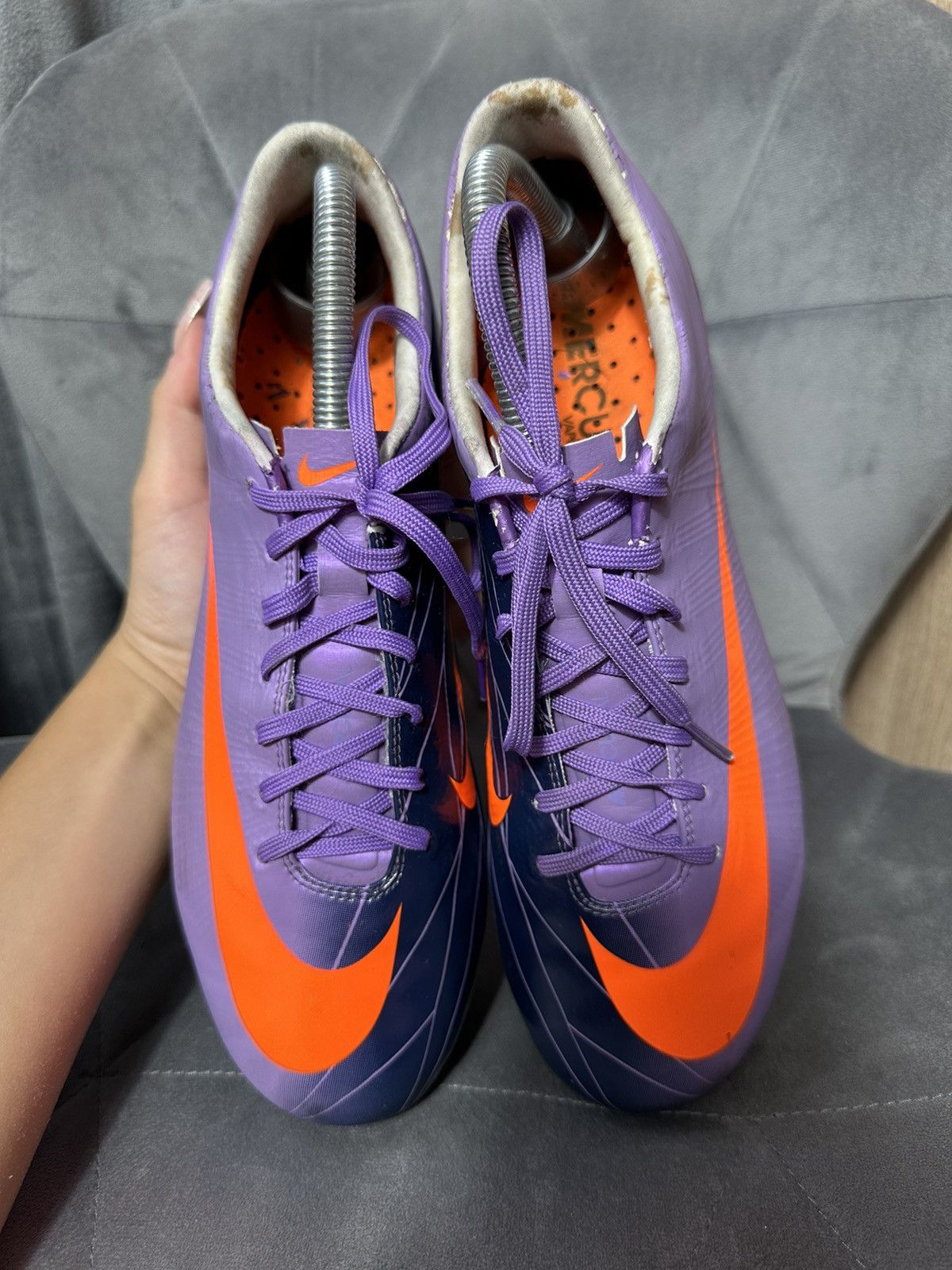 Nike × Vintage Mens Boots Nike Mercurial Vapor Superfly 2 II Sg Size US 7.5 / EU 40-41 - 7 Thumbnail