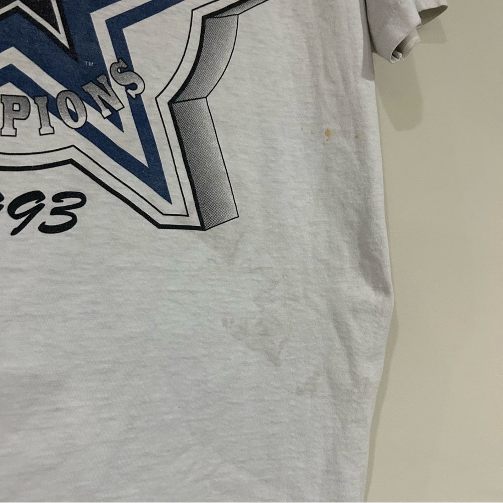 Apex Vintage Thrashed 1993 Dallas Cowboys Shirt Size US L / EU 52-54 / 3 - 7 Thumbnail