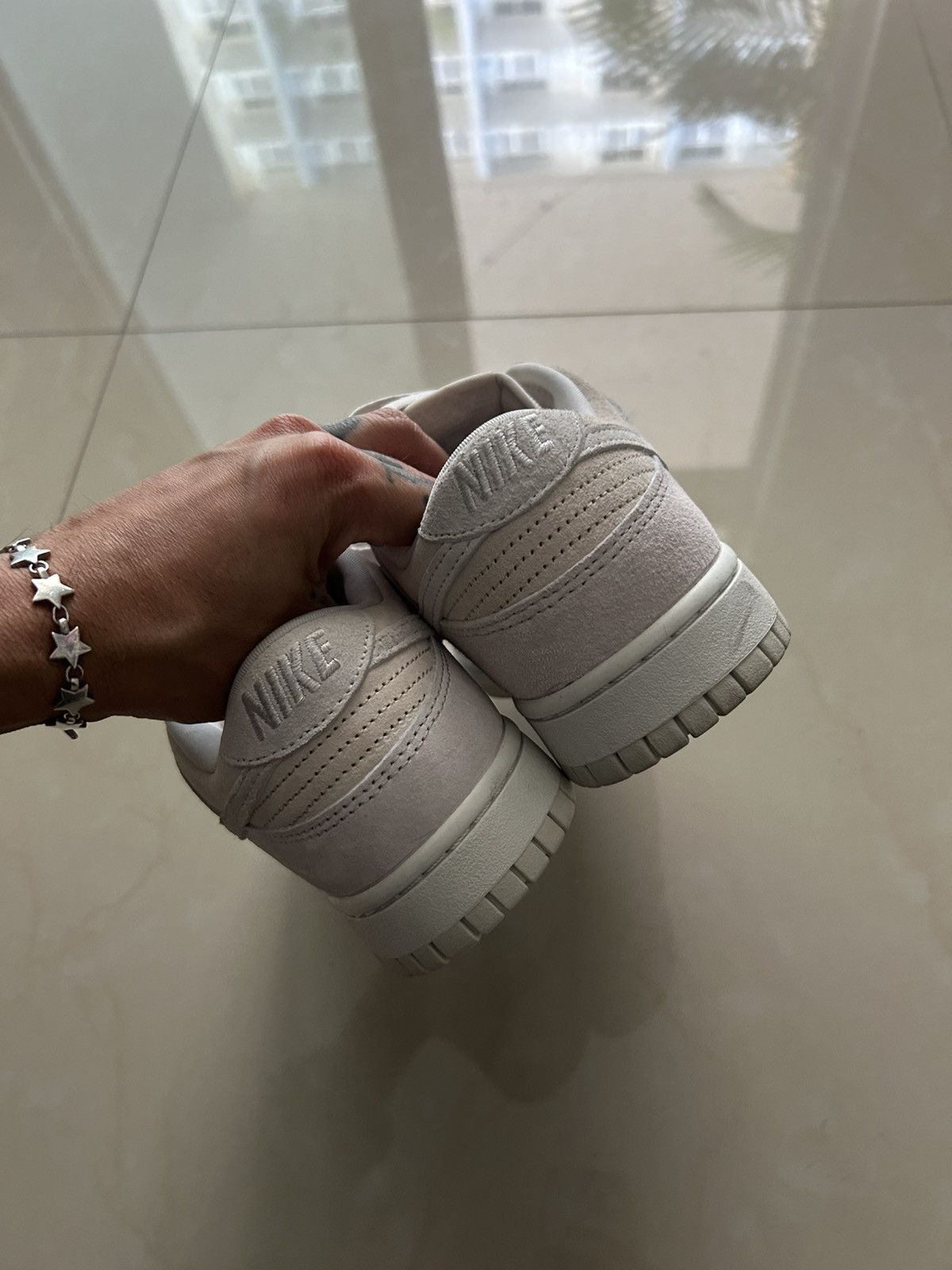 Nike Nike Vast Grey Dunk mis-match pajr Size US 9 / EU 42 - 4 Thumbnail