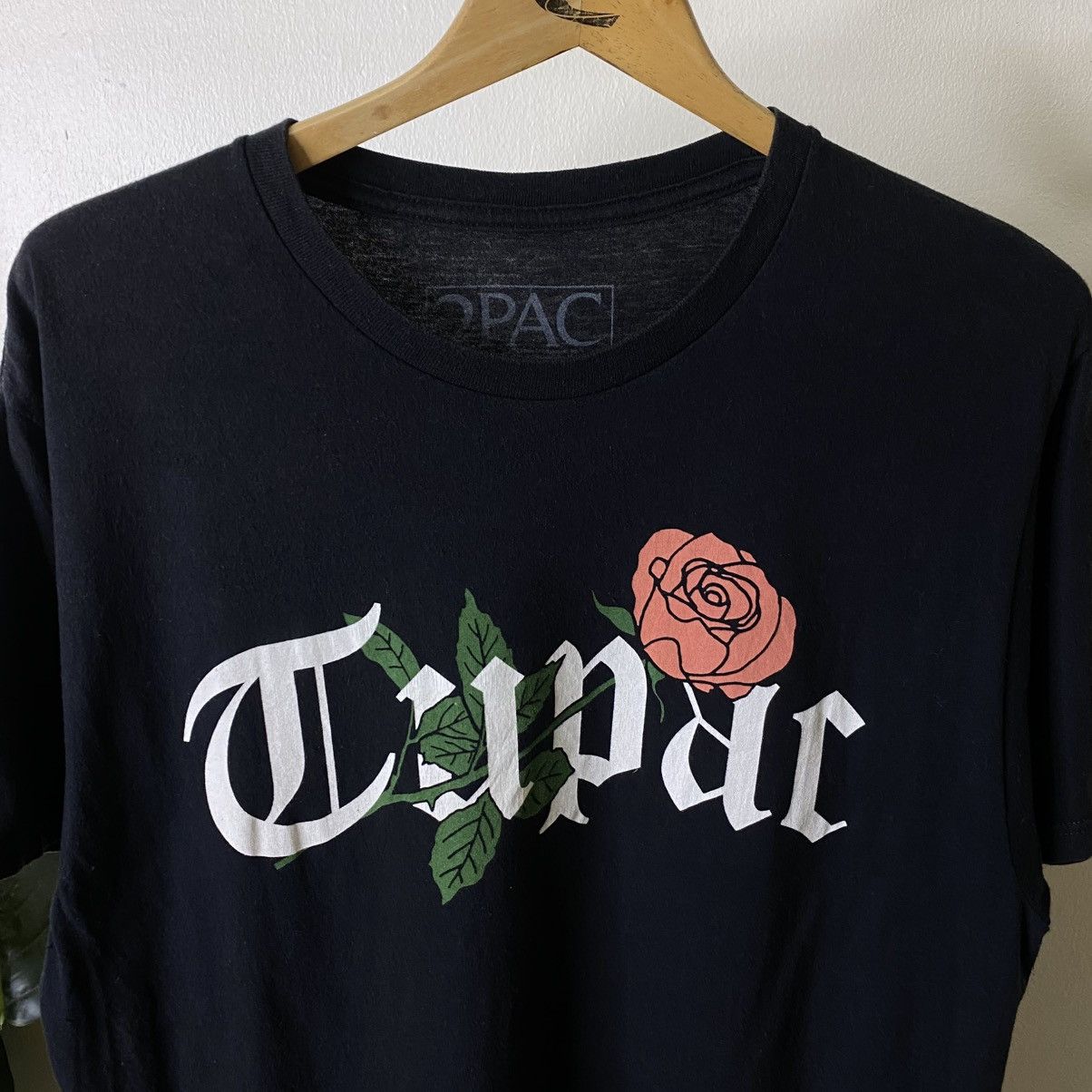 Rap Tees Tupac Shakur Rosey Official Reissue T Shirt Size US M / EU 48-50 / 2 - 2 Thumbnail