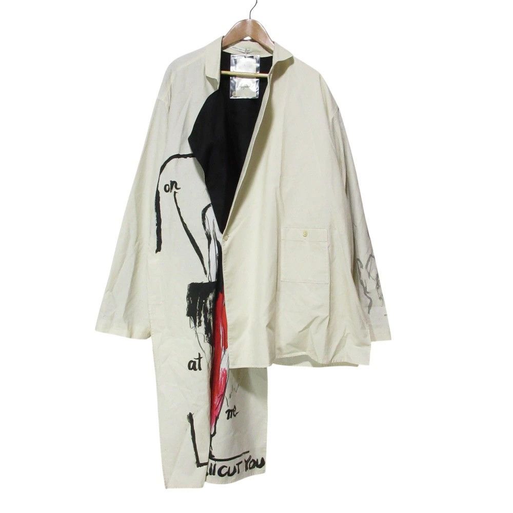 Yohji Yamamoto Yohji Yamamoto pour homme 17SS Yuka Asakura sheeting coat Size US XL / EU 56 / 4 - 1 Thumbnail