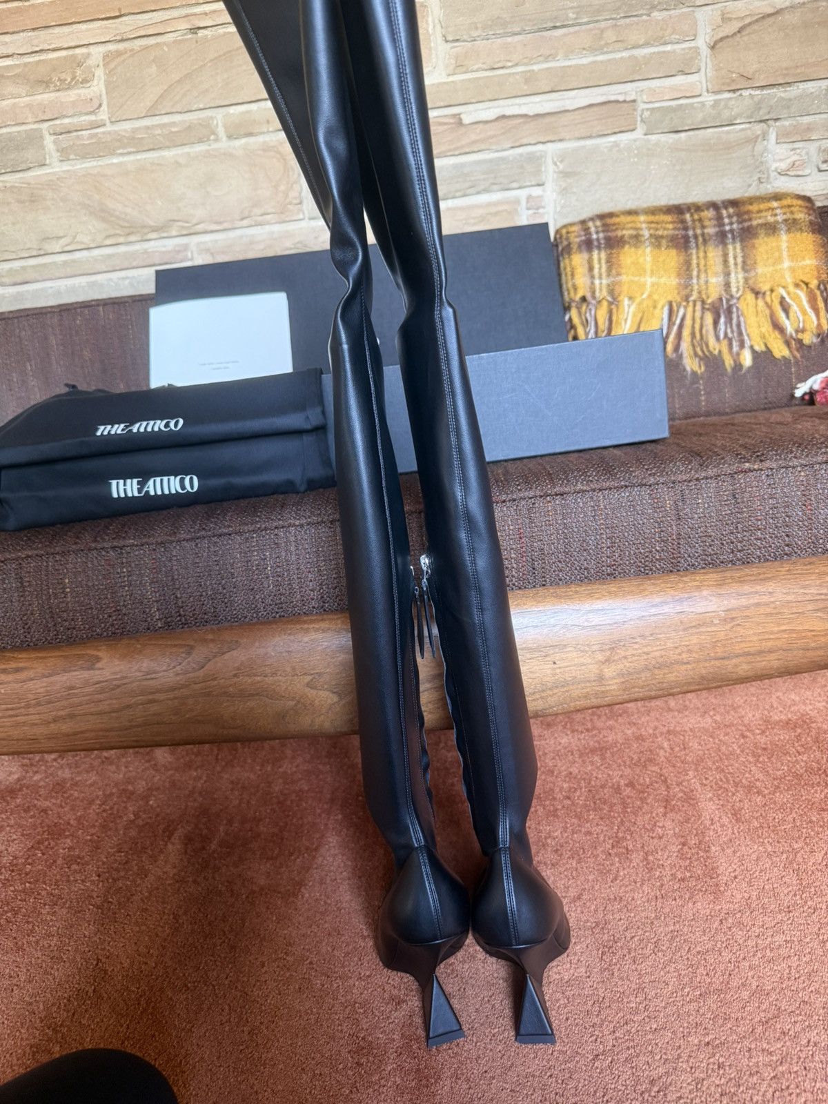 The Attico The Attico Cheope Over-the-Knee Boots NWT Size US 7 / IT 37 - 1 Thumbnail