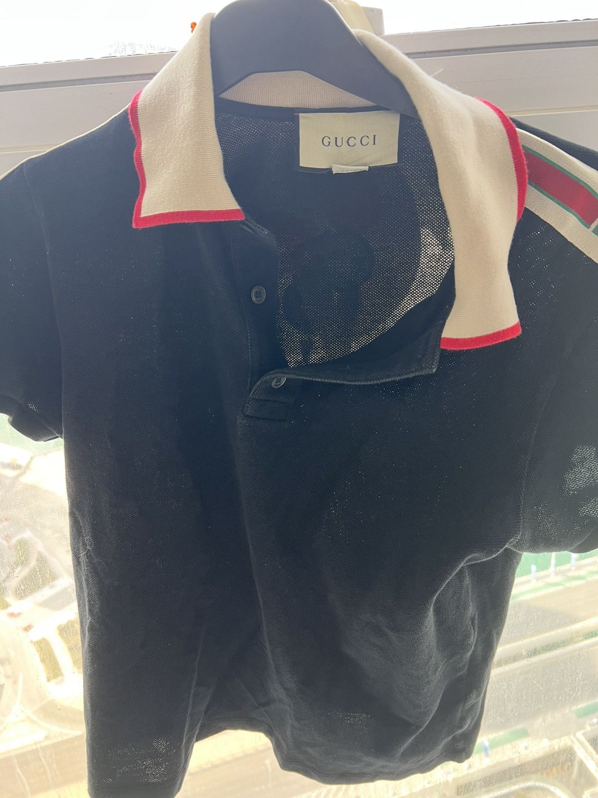 Gucci Elephant Print Polo Shirt Grailed
