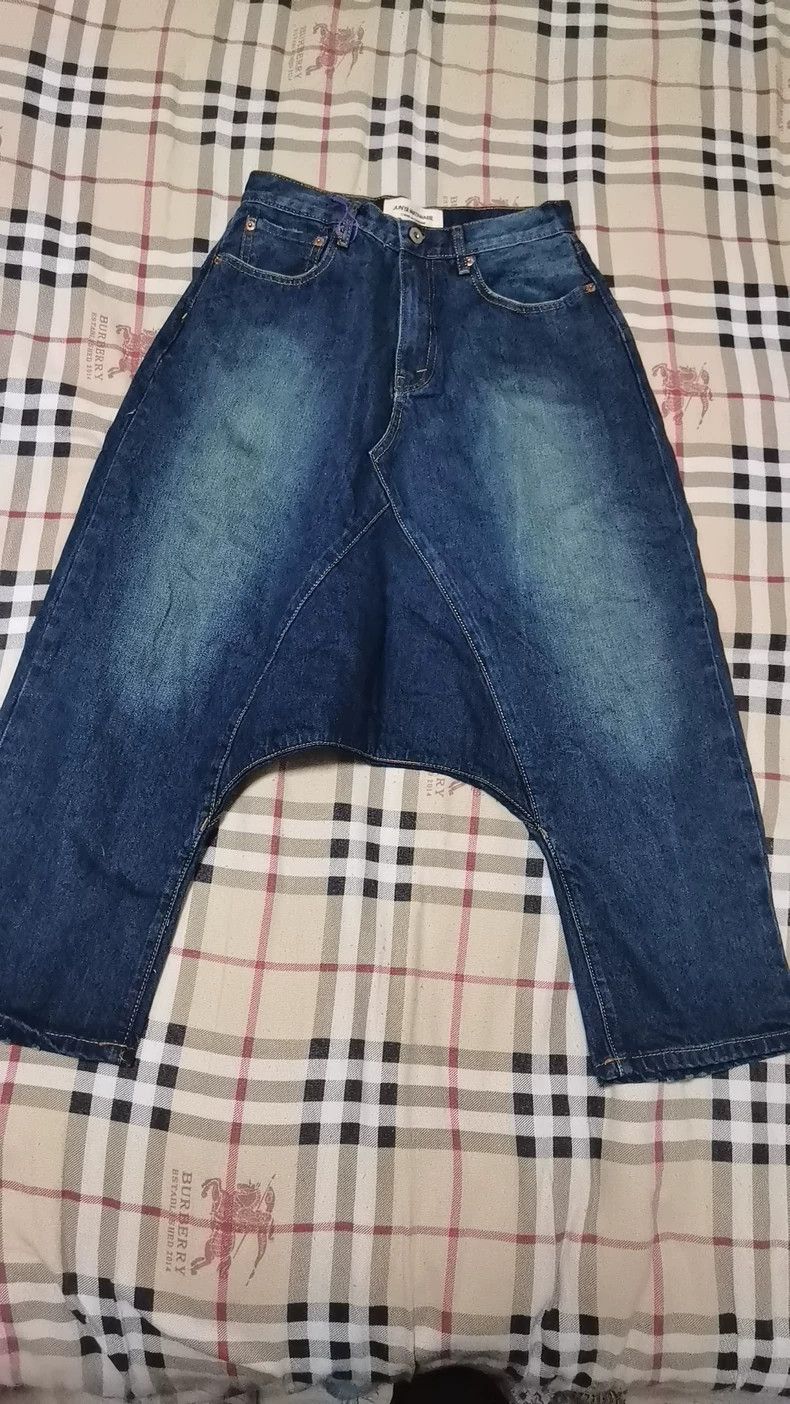Junya Watanabe Junya Watanabe CDG Harem Denim Pants S - dmc Size US 26 / EU 42 - 1 Thumbnail