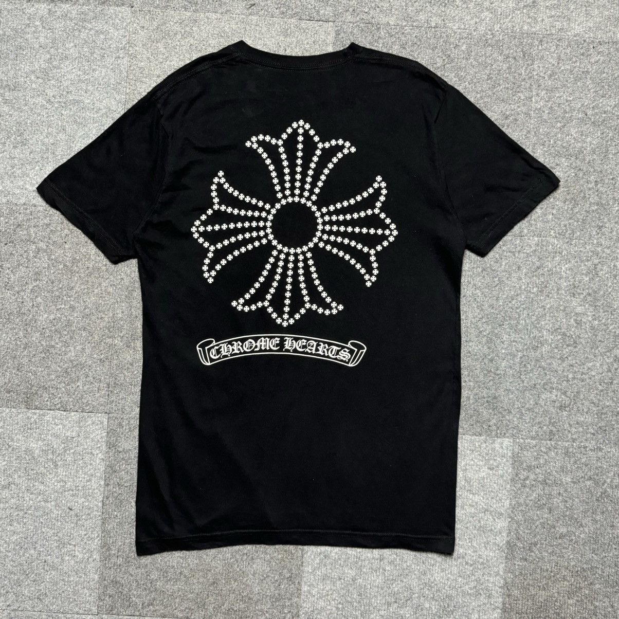 Chrome Heartsダガージップcroptop tee ブラックビンテージ Chrome Hearts Chrome Hearts - Cross Plus Tee | Grailed