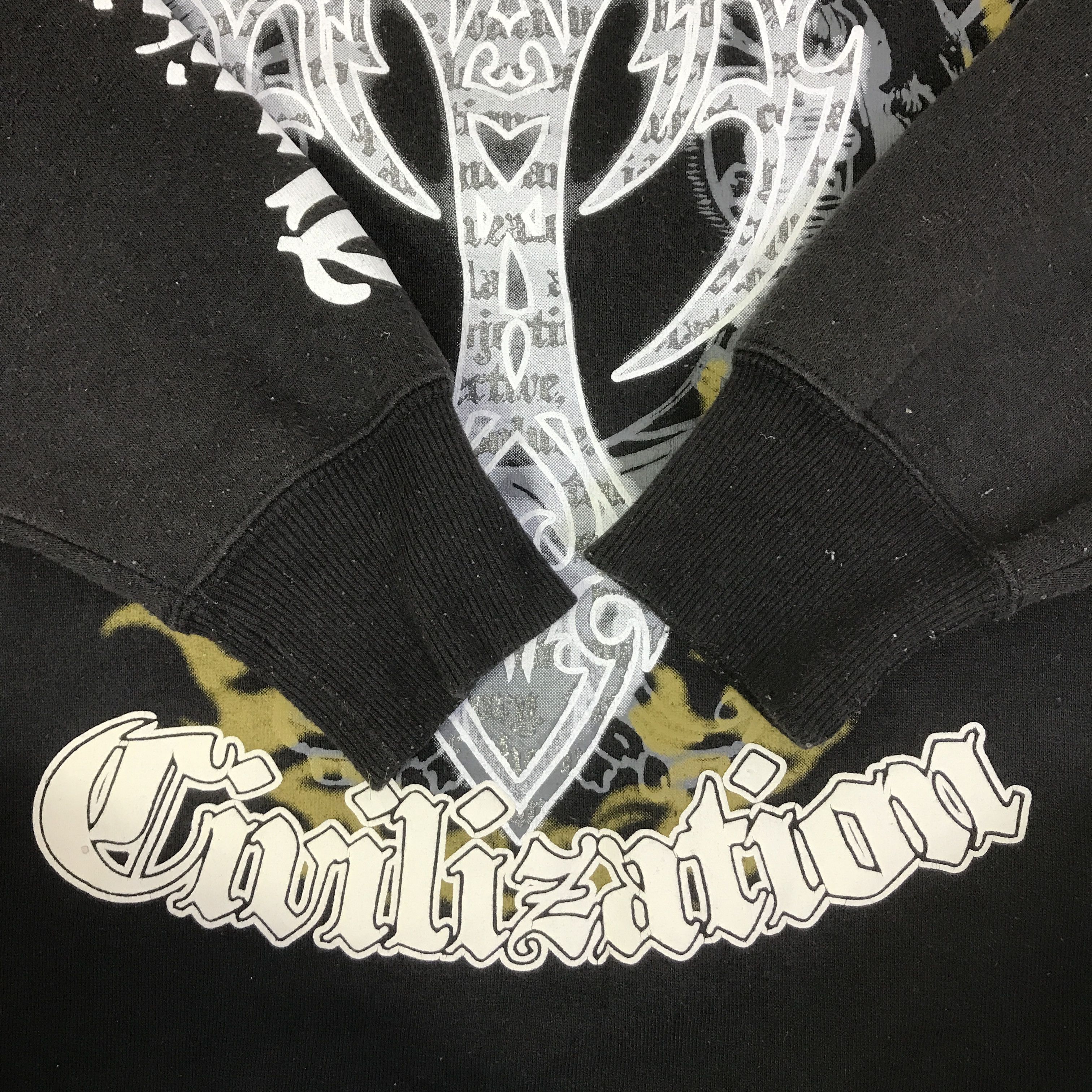 Japanese Brand GOTHIC DESIGN JAPAN GRAND CROSS SWEATSHIRT K101B10 Size US L / EU 52-54 / 3 - 8 Thumbnail