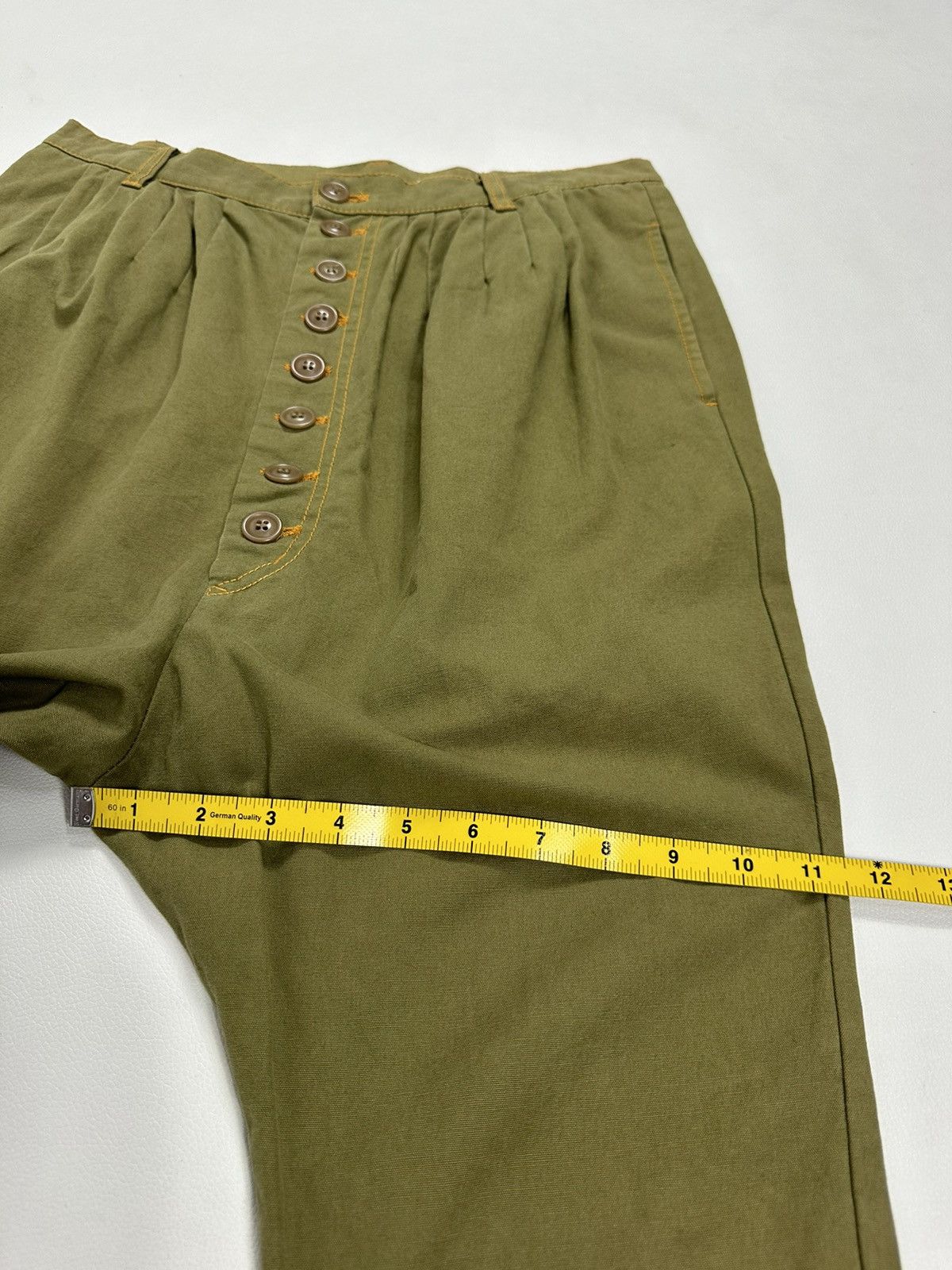 Issey Miyake × Japanese Brand Sunaokuwahara by Issey miyake Drop Crotch Short Pants Size US 29 - 13 Thumbnail