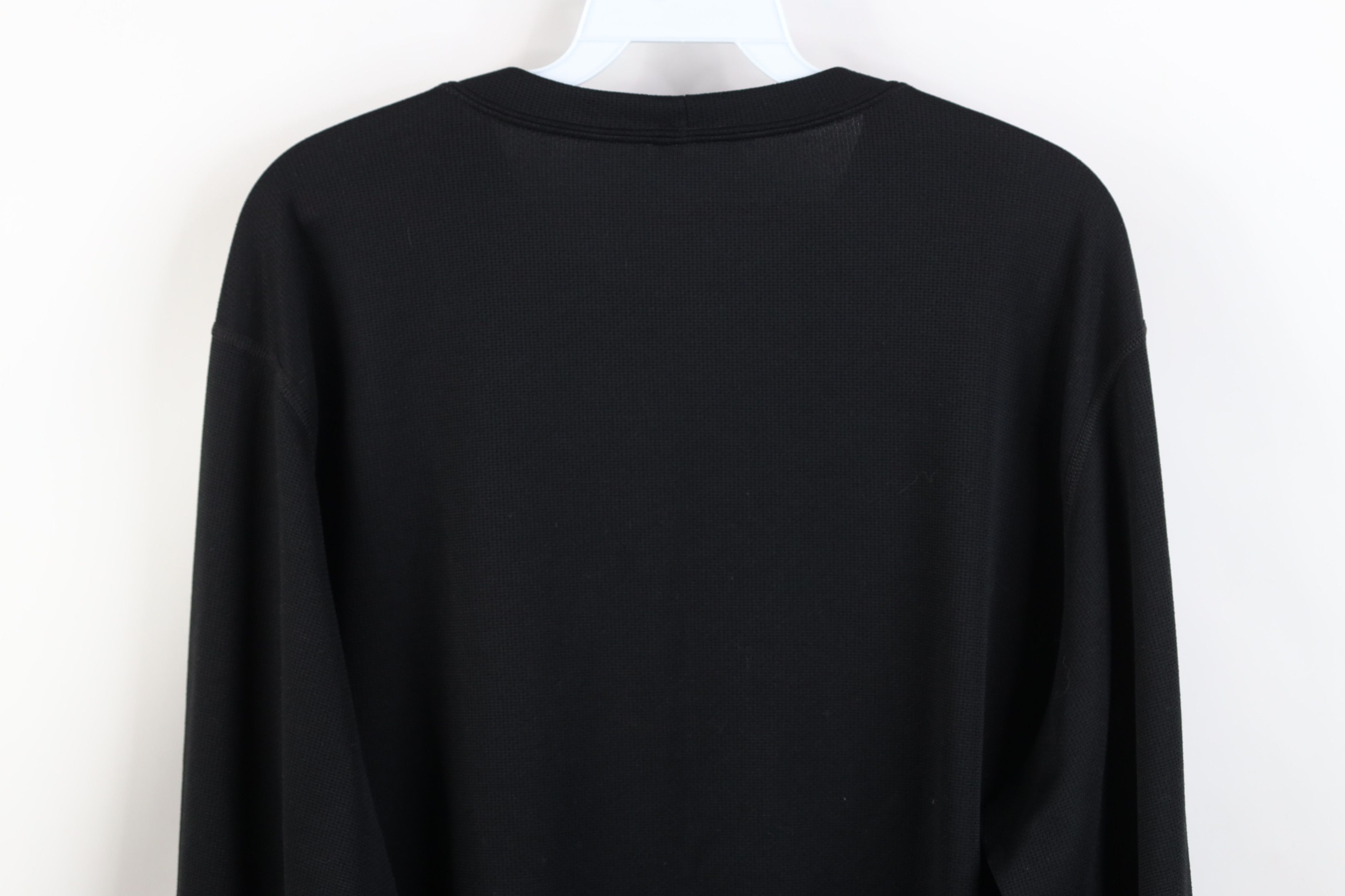 Carhartt Vintage Y2K Carhartt Thermal Knit Long Sleeve T-Shirt Black Size US XXL / EU 58 / 5 - 10 Thumbnail