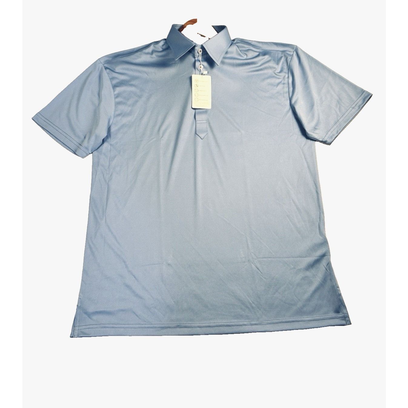 Other Collars & Co. Semi-Spread Collar Polo Shirt Blue Size Large Size US L / EU 52-54 / 3 - 3 Thumbnail