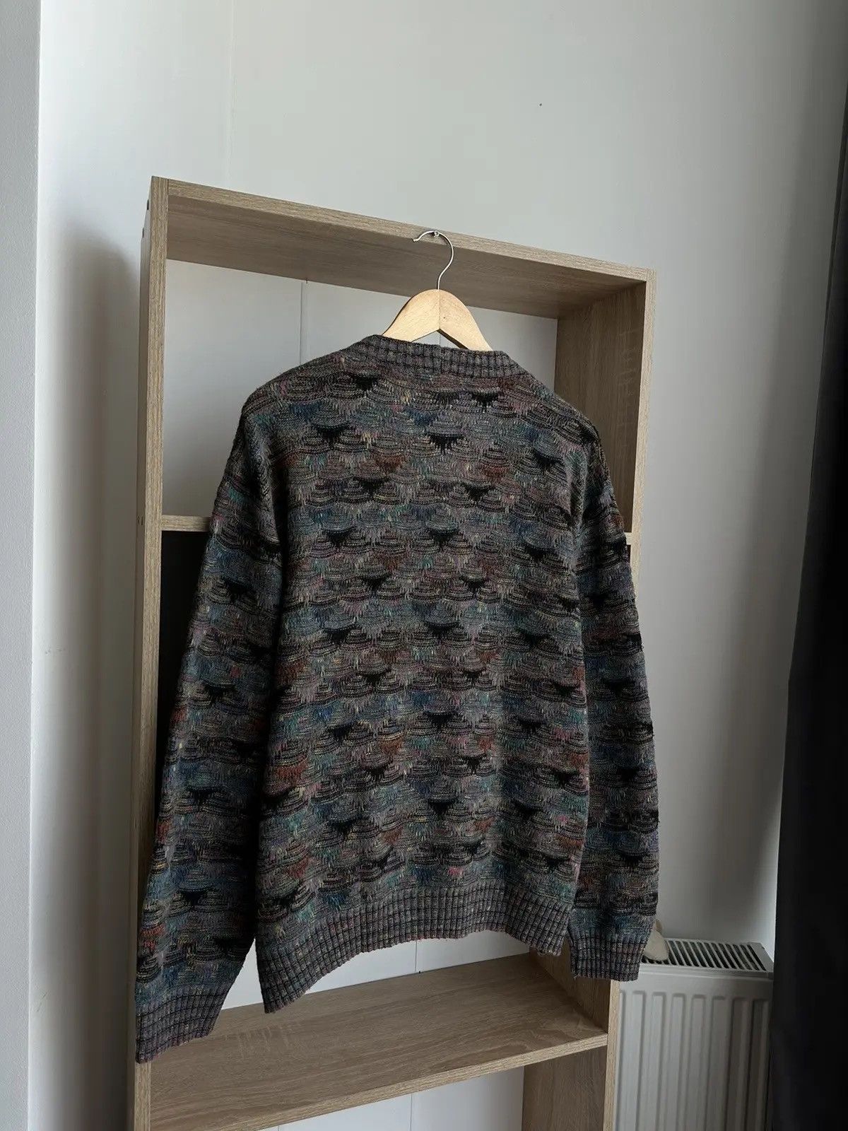 Missoni × Vintage Vintage Missoni Knit Wool Cardigan Iconic Rainbow Sweater Size US M / EU 48-50 / 2 - 18 Thumbnail