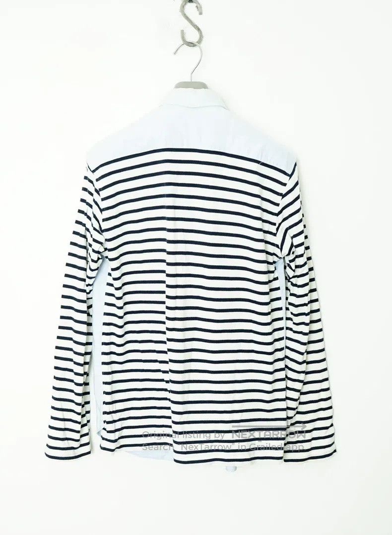 Comme des Garcons Comme des Garcons Fake Two-Piece Striped T-Shirt Shirt Size US M / EU 48-50 / 2 - 7 Thumbnail