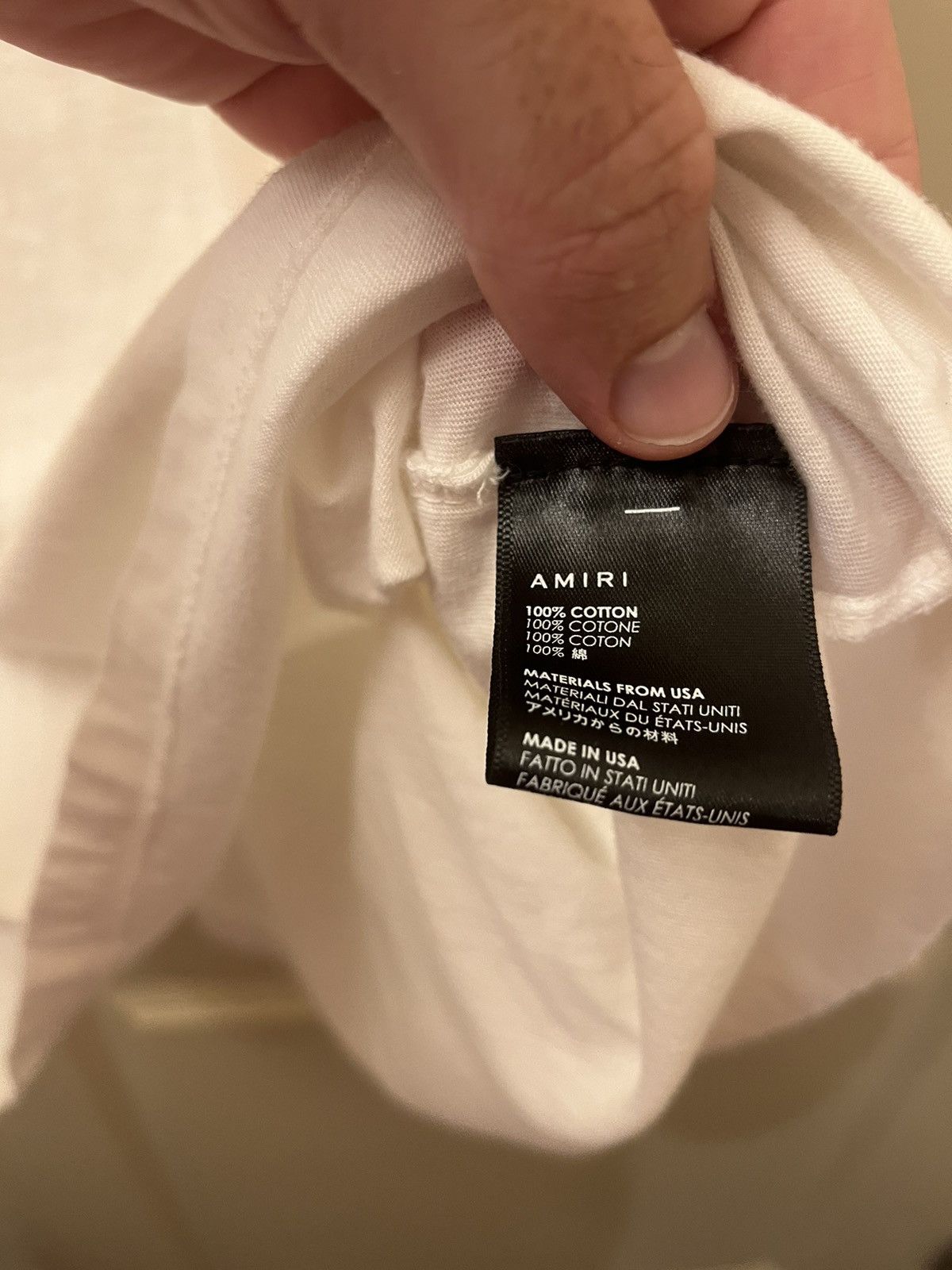 Amiri Amiri Logo Shirt Size US M / EU 48-50 / 2 - 4 Thumbnail