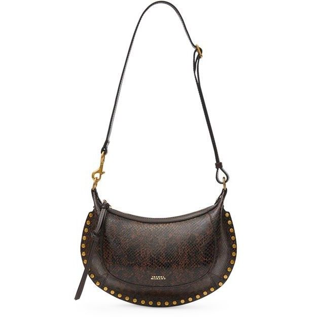 Isabel Marant Oskan Moon Mocha Shoulder Bag, Women's