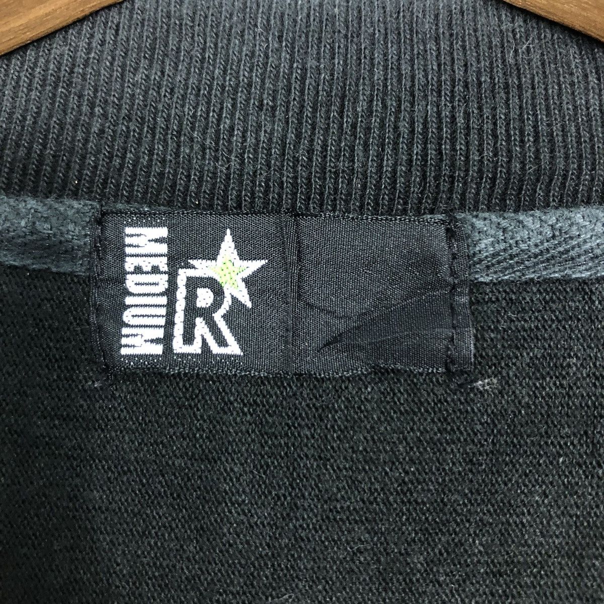 Japanese Brand 📌Vintage Sweatshirt Rich Black Concept Delta Big Logo Size US M / EU 48-50 / 2 - 15 Thumbnail