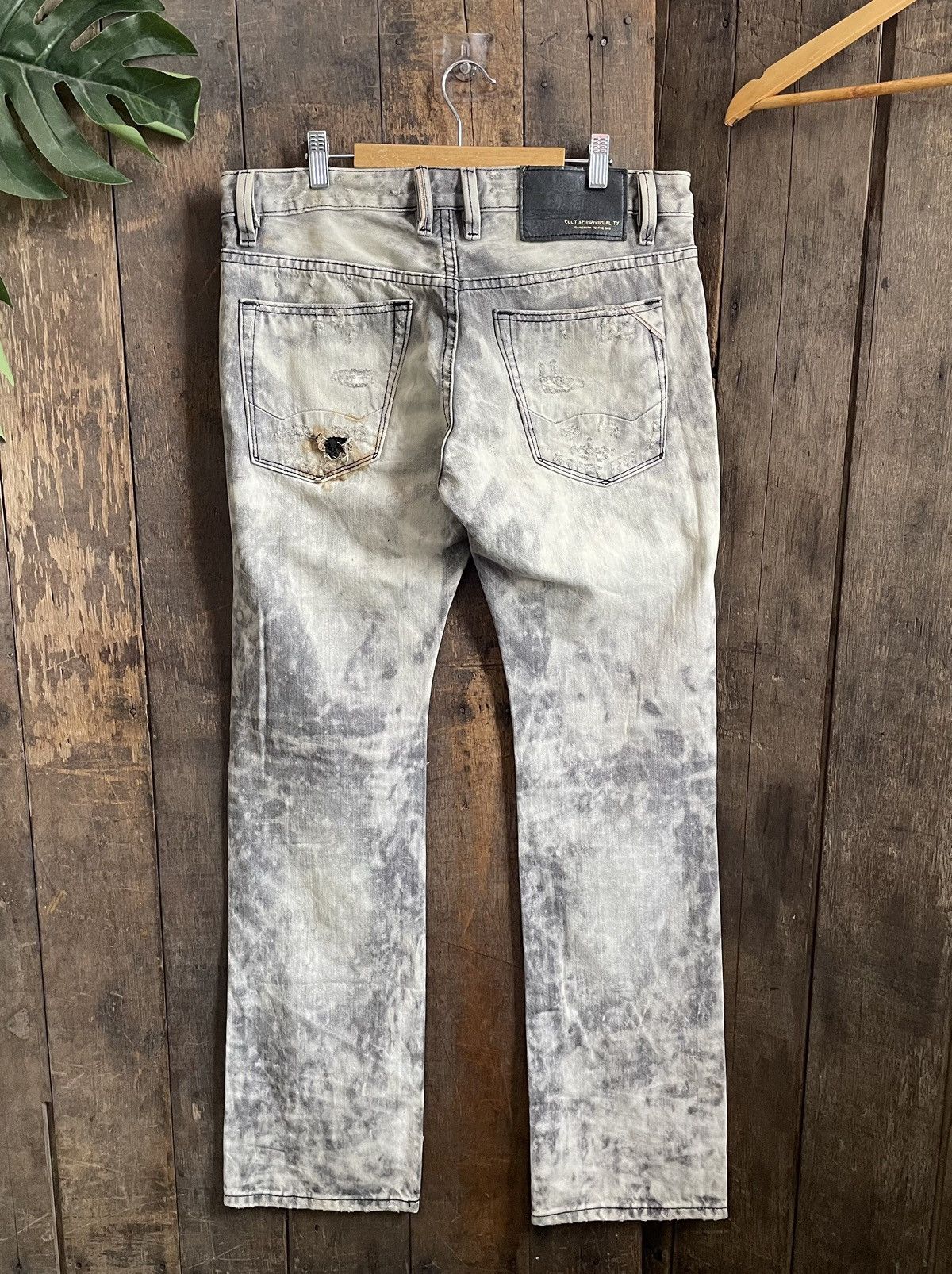 Cult Of Individuality Cult of Individuality Boro Denim Jeans Size US 32 / EU 48 - 2 Thumbnail