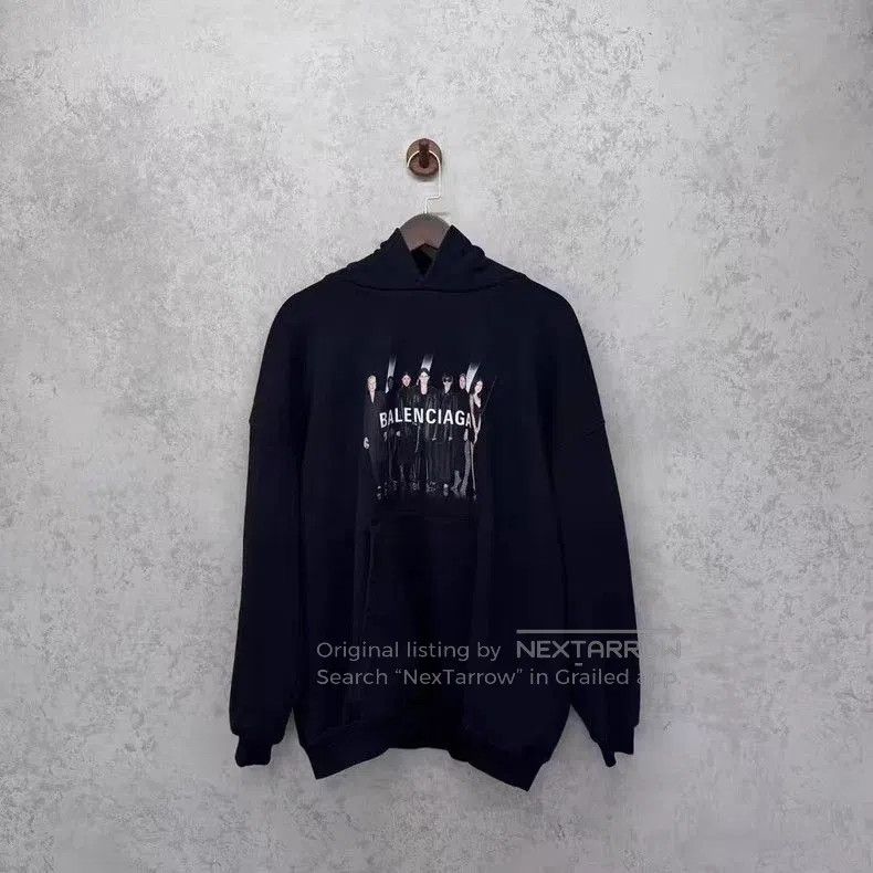 Balenciaga Balenciaga Band Graphic Hoodie XXS. Size US XXS / EU 40 - 2 Thumbnail