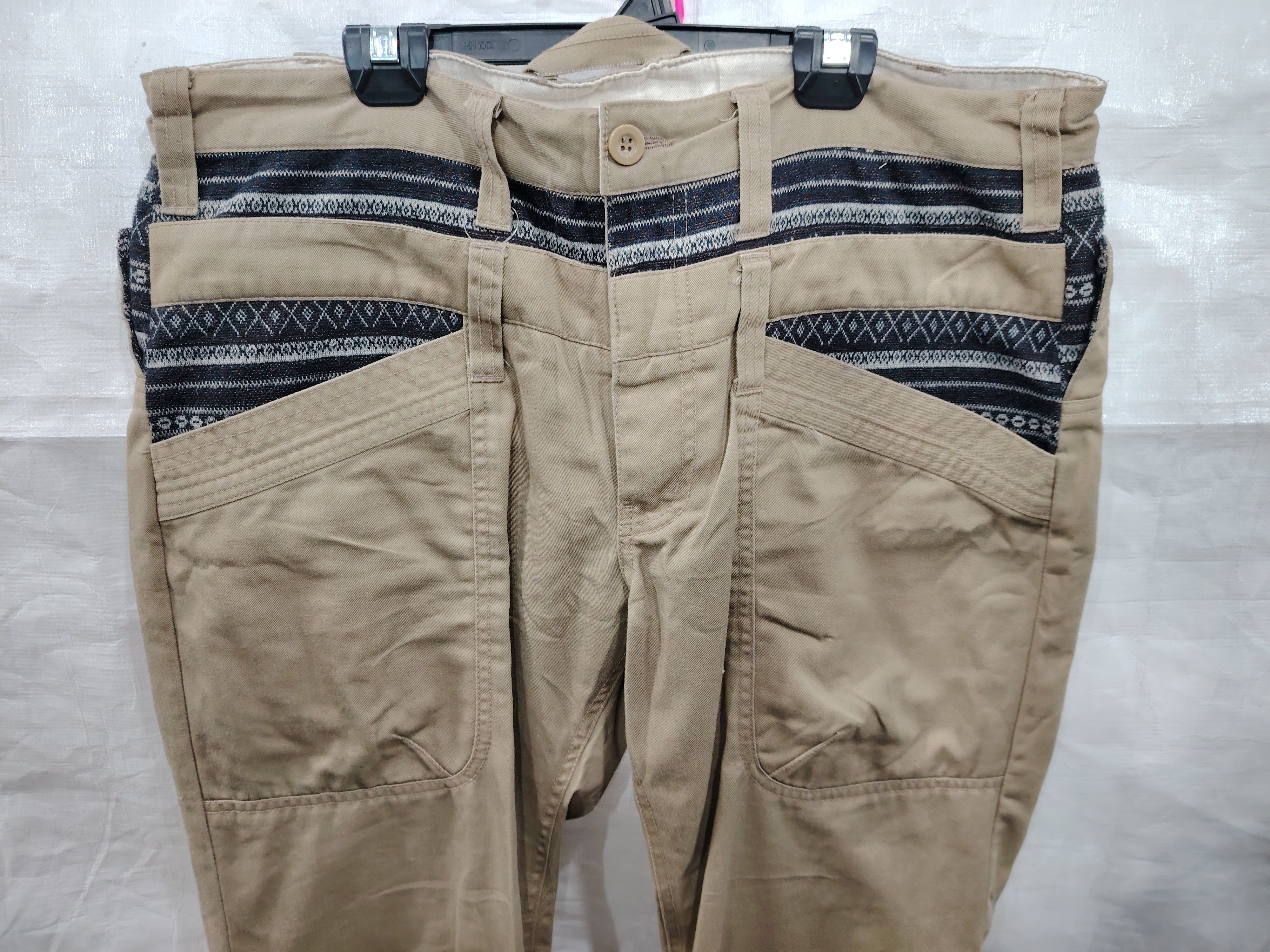 Japanese Brand VINTAGE JAPANESE DOUBLE WAIST CARGO PANTS Size US 36 / EU 52 - 4 Thumbnail