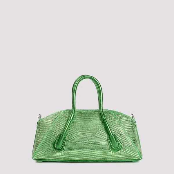Givenchy o1w1db10325 Size: OS/Antigona Stretch Mini Bag in Green Size ONE SIZE - 2 Thumbnail
