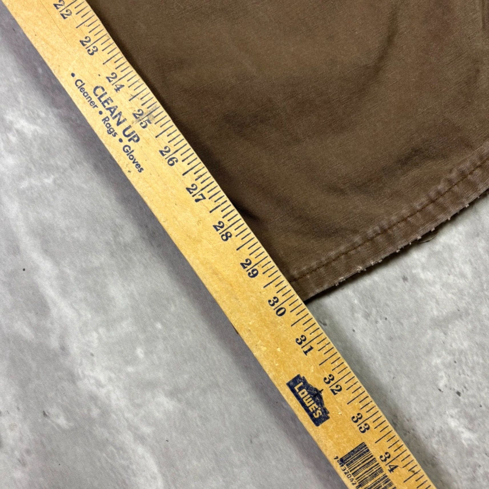 Dickies Dickies Pants Mens 34x30 Brown Canvas Workwear Distressed 5-Pocket Cargo Cargo Pants Workwear Mens Brown 90s Distressed Size US 34 / EU 50 - 5 Thumbnail