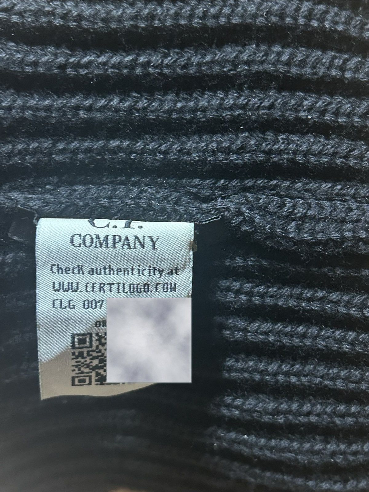 C.P. Company C.P. Company Vintage Goggle Beanie – Black Size ONE SIZE - 3 Thumbnail