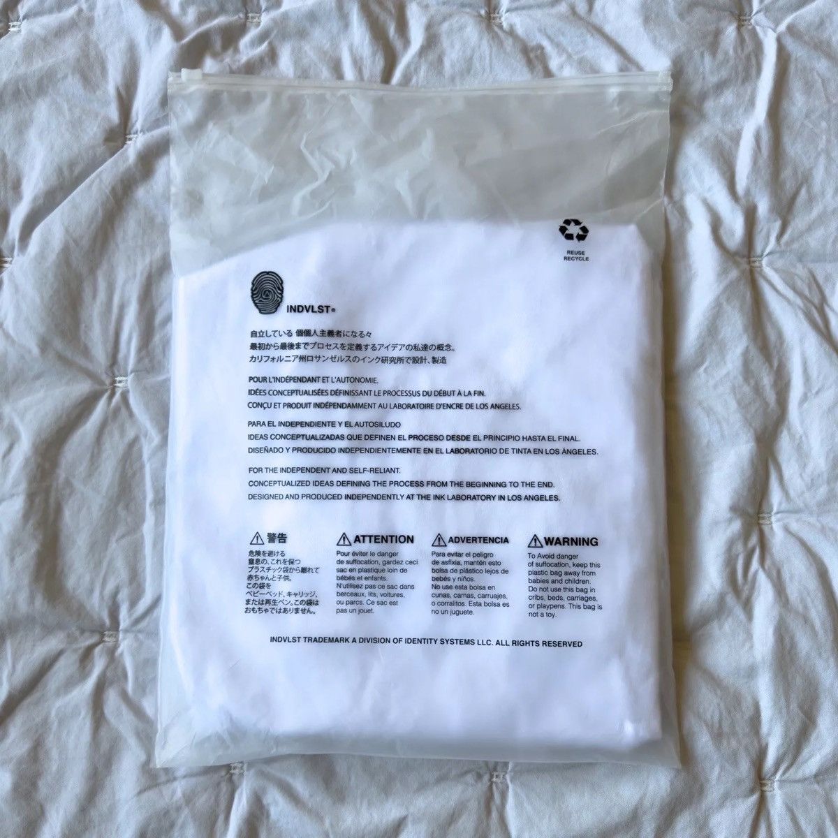 Other Machine Gun Kelly INDVLST Long Sleeve DIY Tickets Downfall Size US M / EU 48-50 / 2 - 3 Thumbnail
