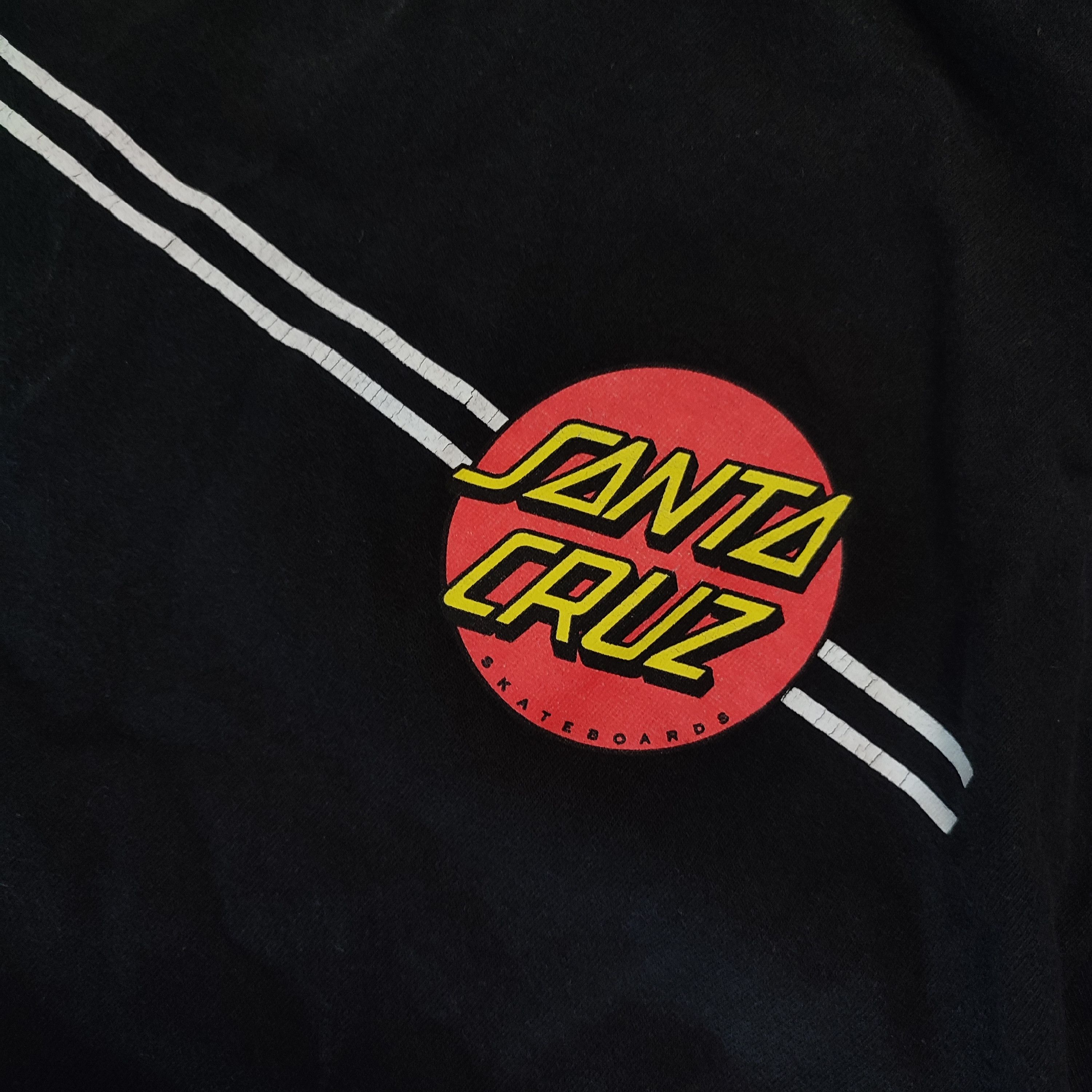 Santa Cruz Skateboards Santa Cruz Boys Large T-Shirt – Black Size US M / EU 48-50 / 2 - 2 Thumbnail
