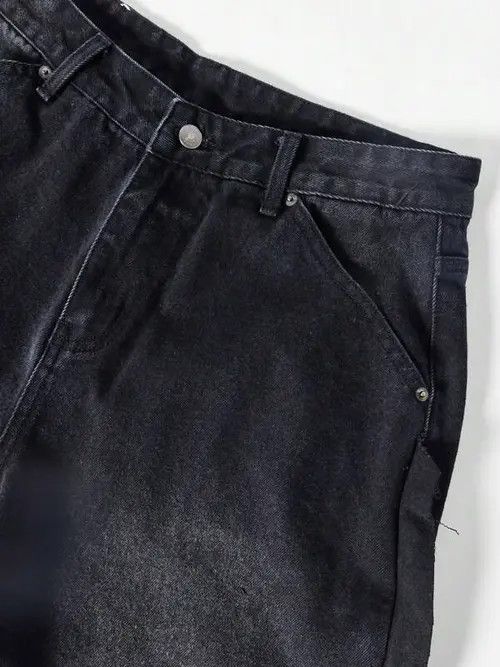 Jean Horiuchi x Hada Denim Jeans Edge Shorts Jorts Size US 32 / EU 48 - 4 Thumbnail