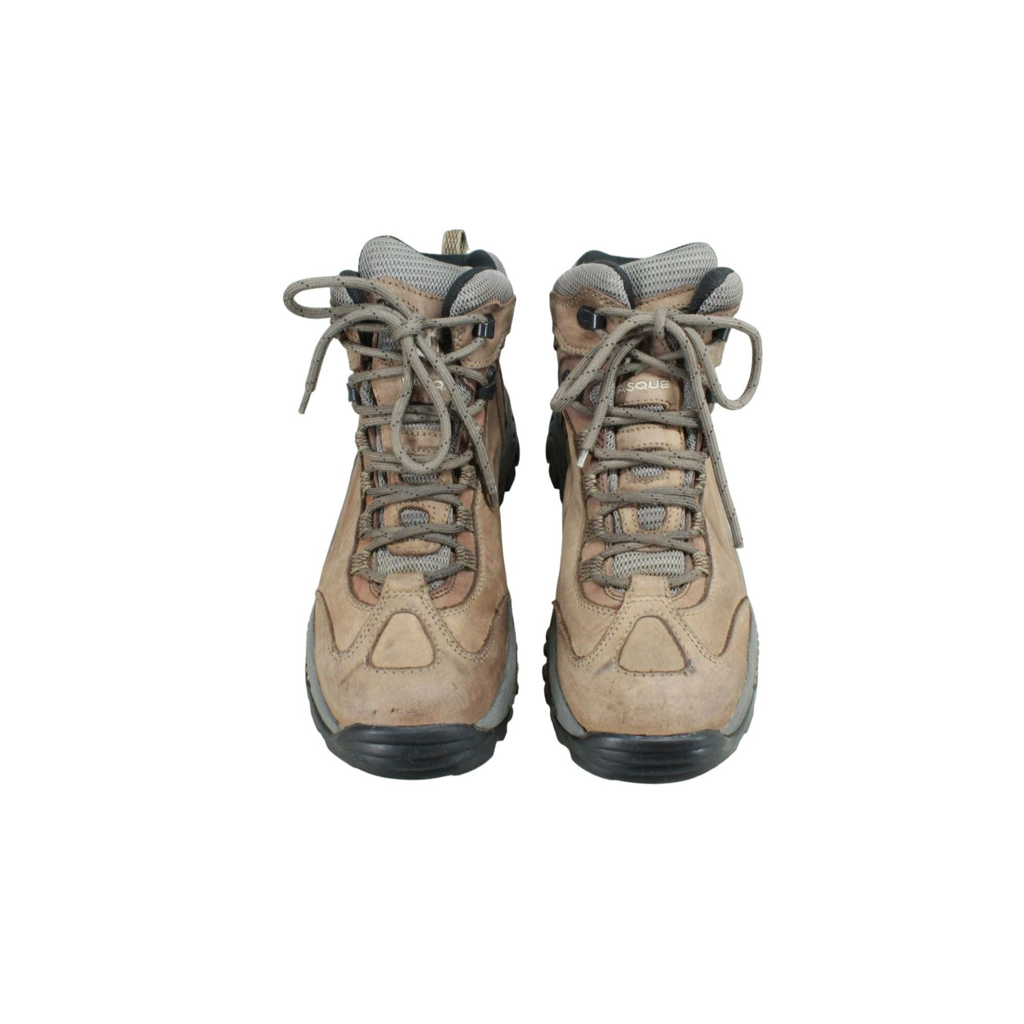 Bottes De Randonnée Vasque Femme 7,5 M Cuir Beige, Respirantes Et Confortables Avec Goretex Et Semelle Vibram