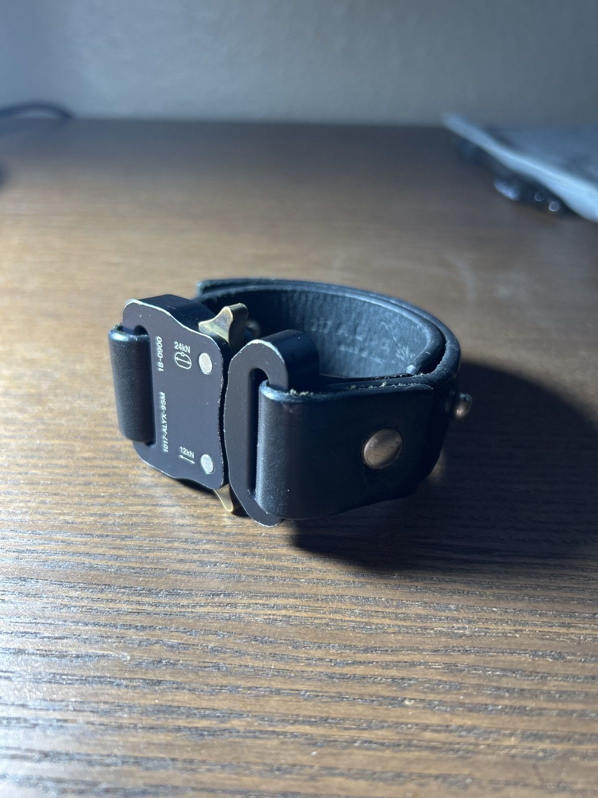 Alyx Small Buckle Cuff - Black Size ONE SIZE - 2 Thumbnail