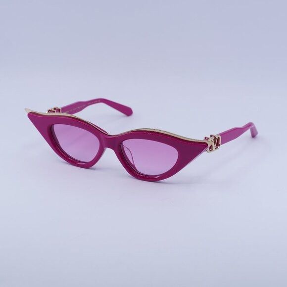 Valentino 🕶️ New Valentino V-GOLDCUT-II VLS-114D Sunglasses Size ONE SIZE - 4 Thumbnail