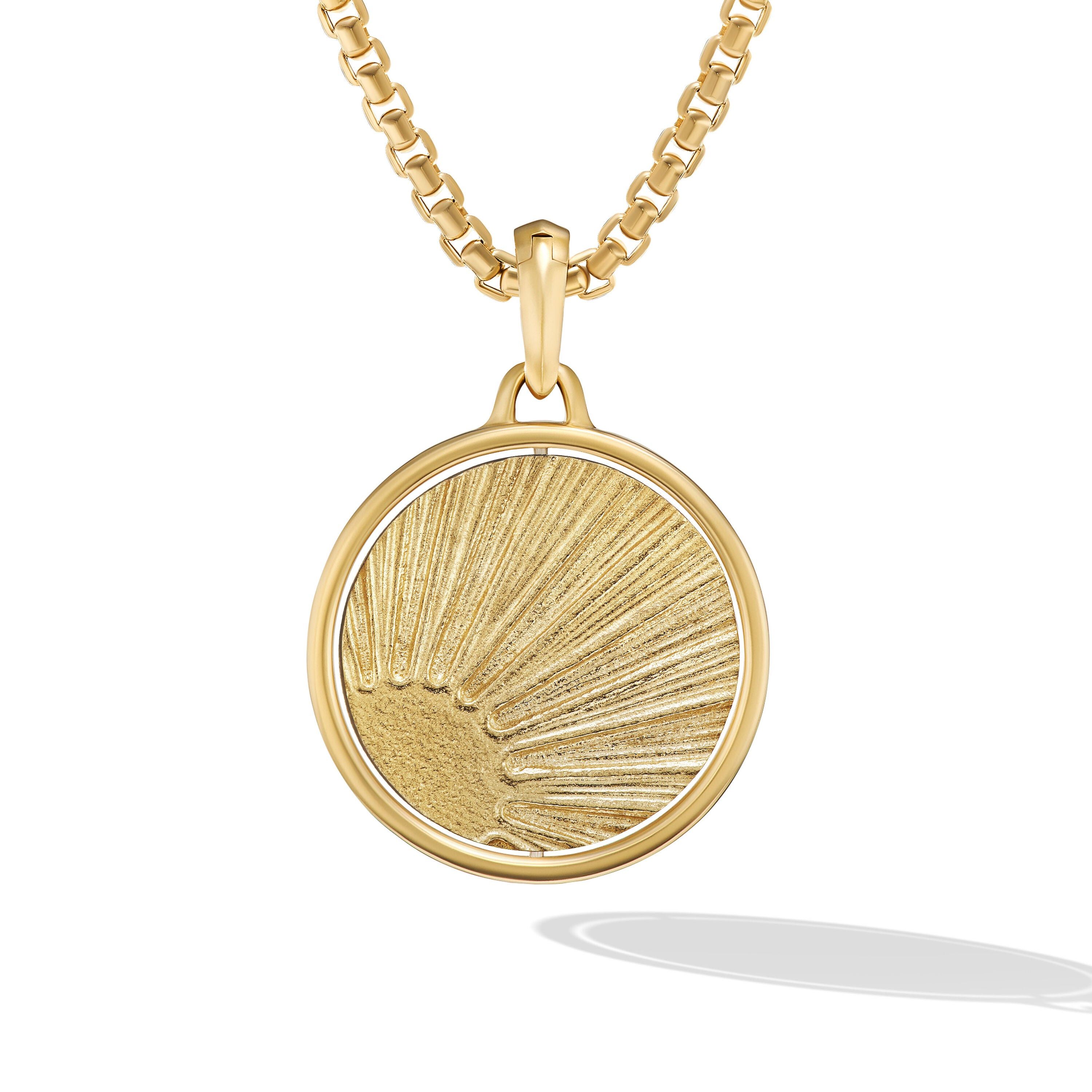 David Yurman o1w1db10526 D25983M /Size 9/Storm Duality Amulet in Golden Size ONE SIZE - 2 Thumbnail