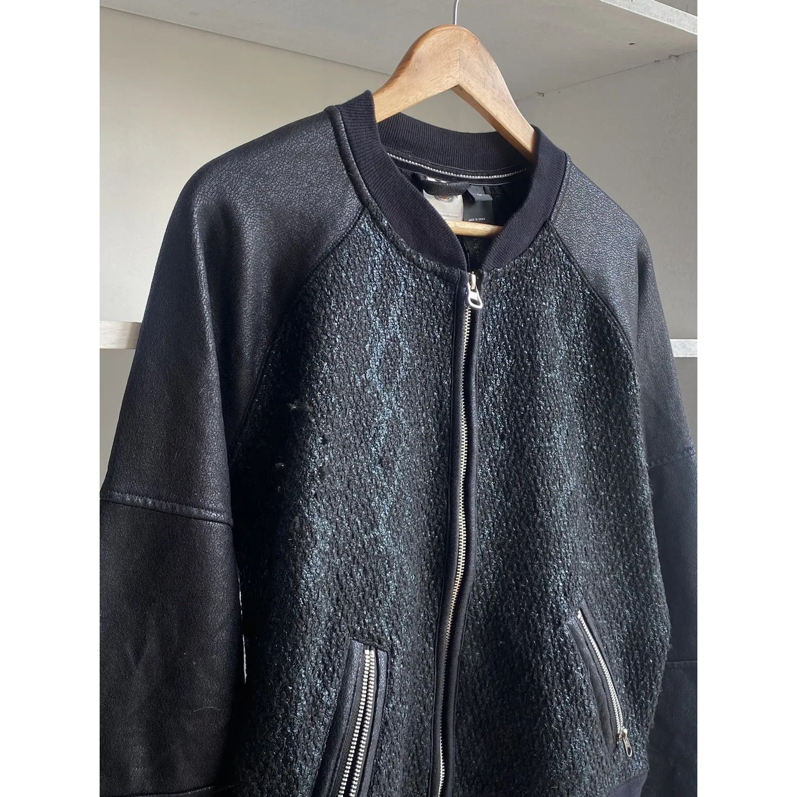 Harley Davidson VTG Harley-Davidson Woman Bomber Jacket Size L / US 10 / IT 46 - 5 Thumbnail