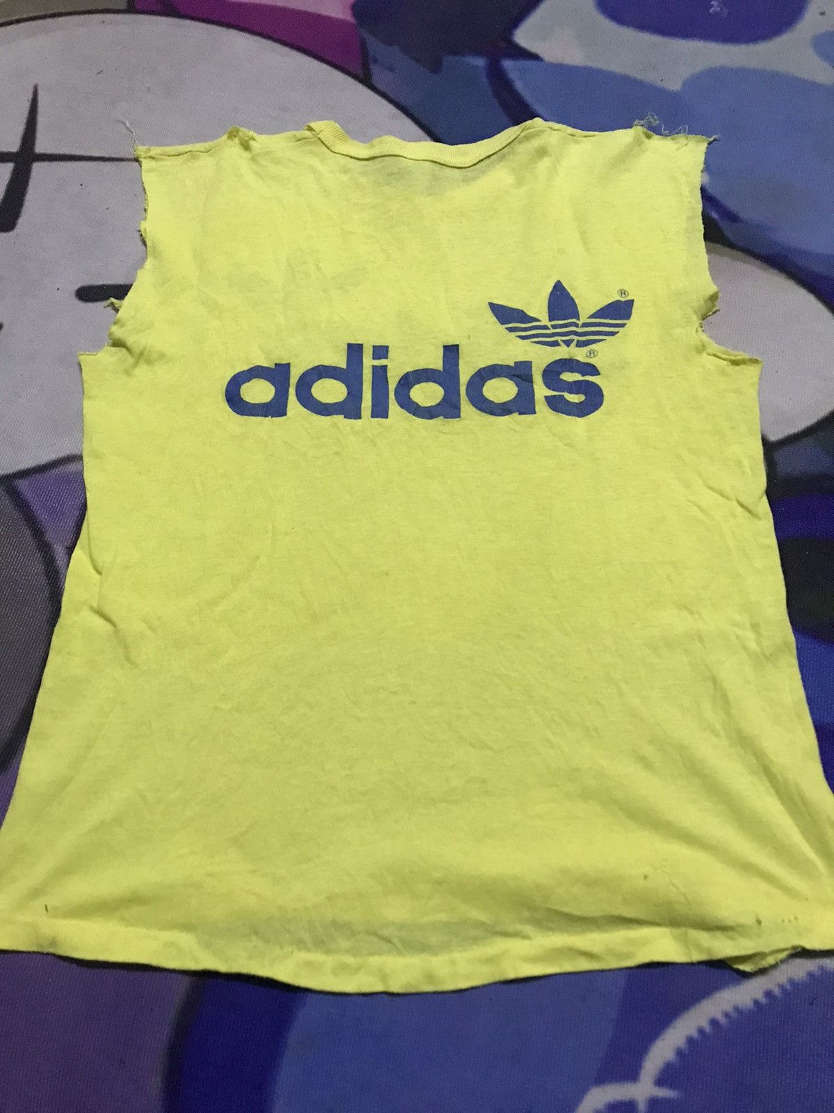 Adidas × Vintage Vintage rare adidas distressed Size US S / EU 44-46 / 1 - 2 Thumbnail