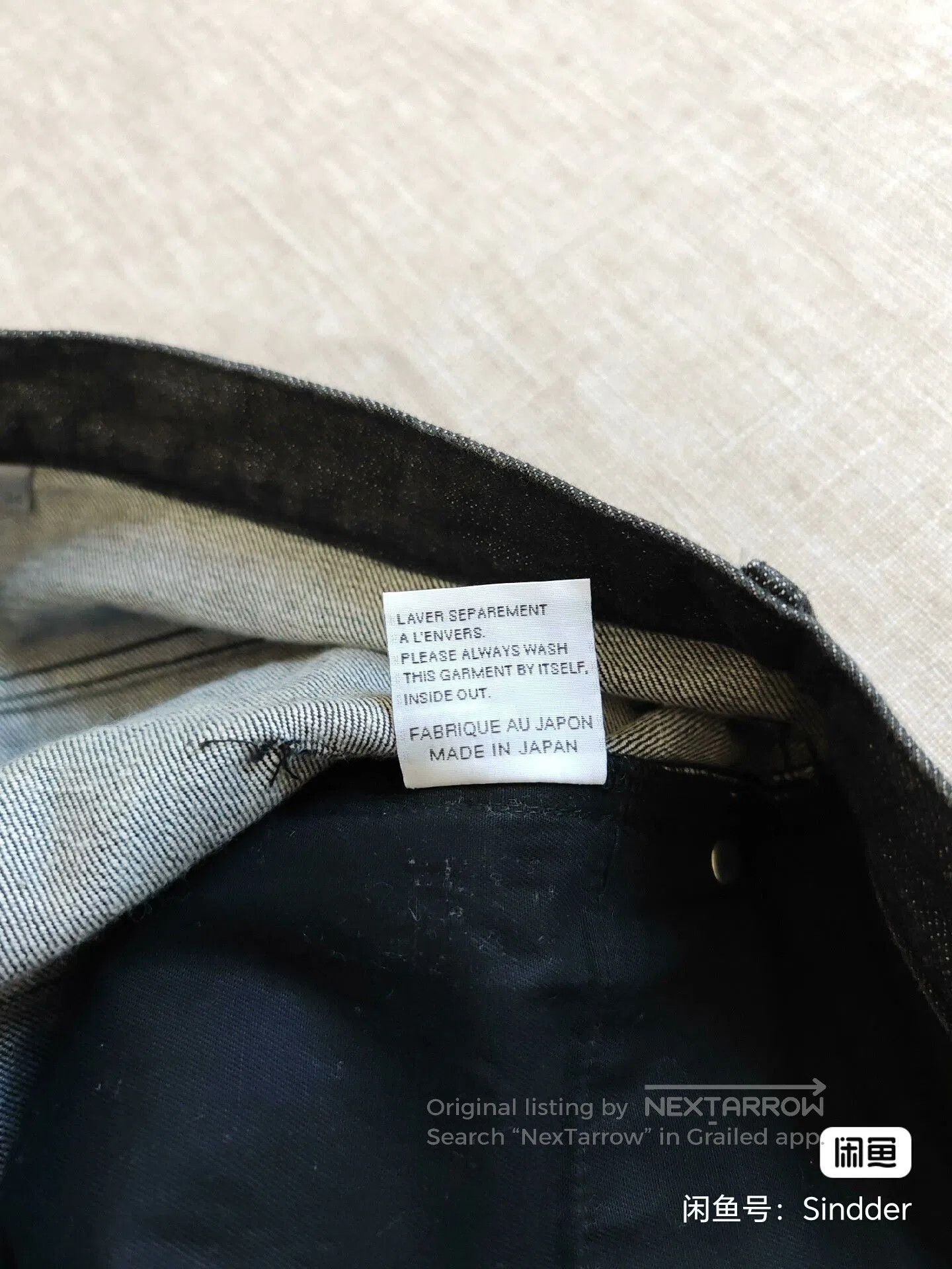 Dior Dior Homme Men's Raw Denim Jeans. Size US 34 / EU 50 - 7 Thumbnail