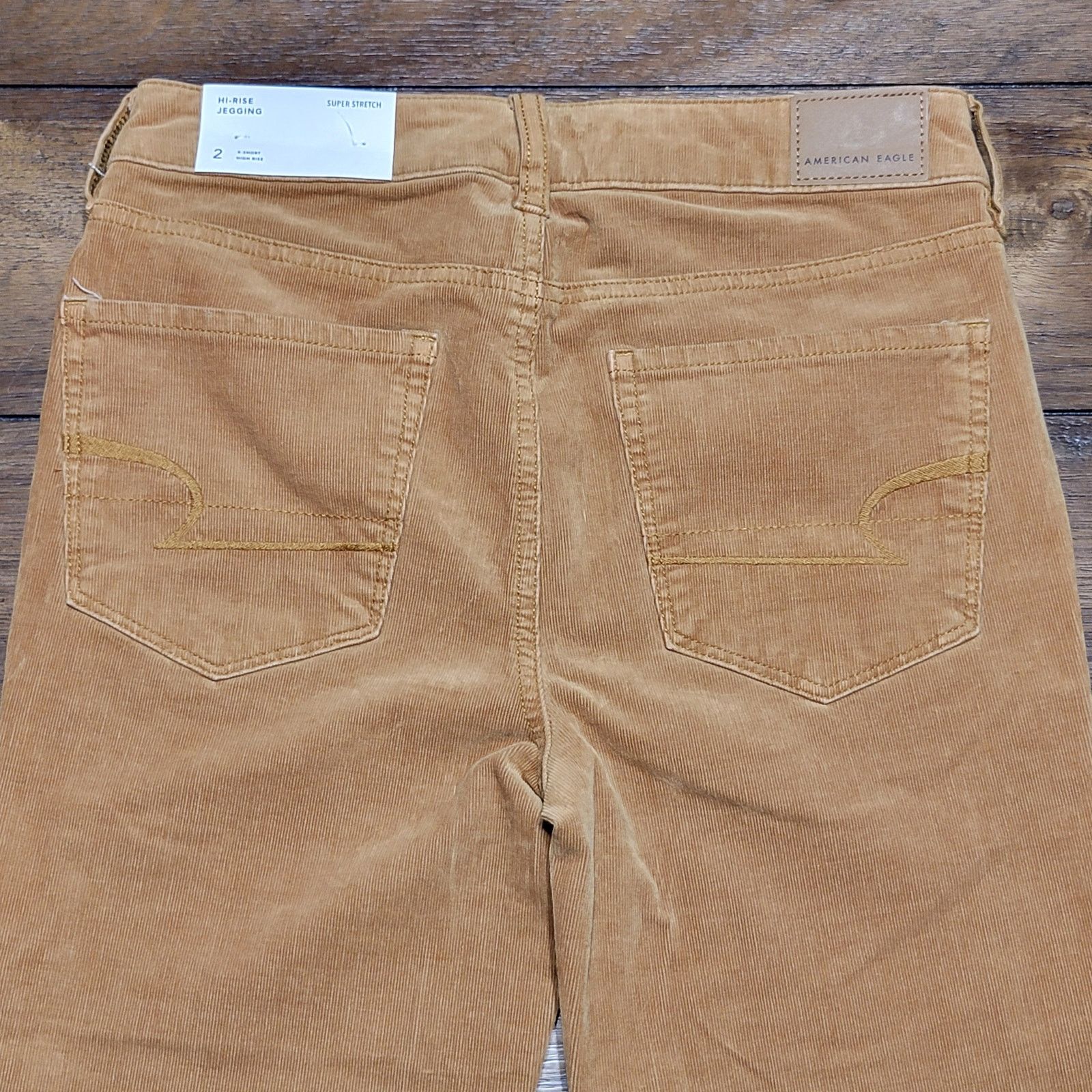 American Eagle Outfitters American Eagle Corduroy Hi-Rise X-Short Jegging - Size 2 NWT Size 26" / US 2 / IT 38 - 4 Thumbnail