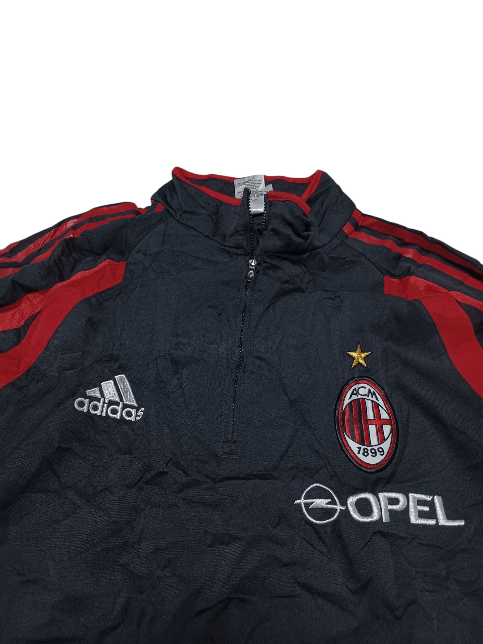 Adidas MILAN ADIDAS VINTAGE 2002 OPEL SOCCER TRAINING SWEATSHIRT Size US M / EU 48-50 / 2 - 2 Thumbnail