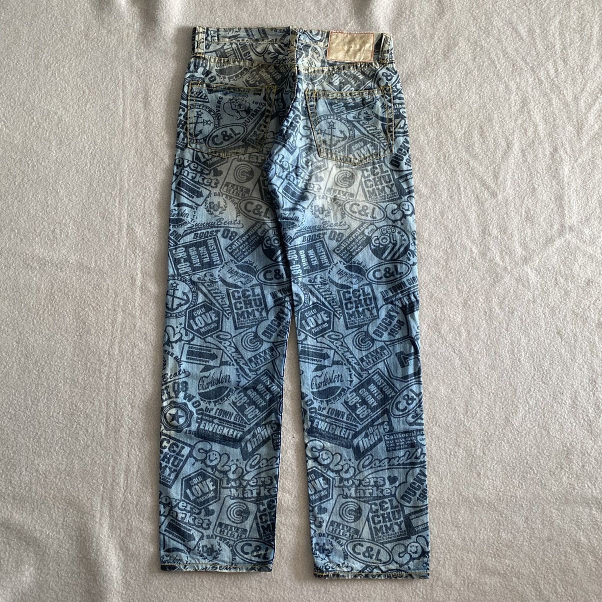Japanese Brand × Vintage Co&Lu Fullprint Japanese Brand Jeans Size US 32 / EU 48 - 6 Thumbnail
