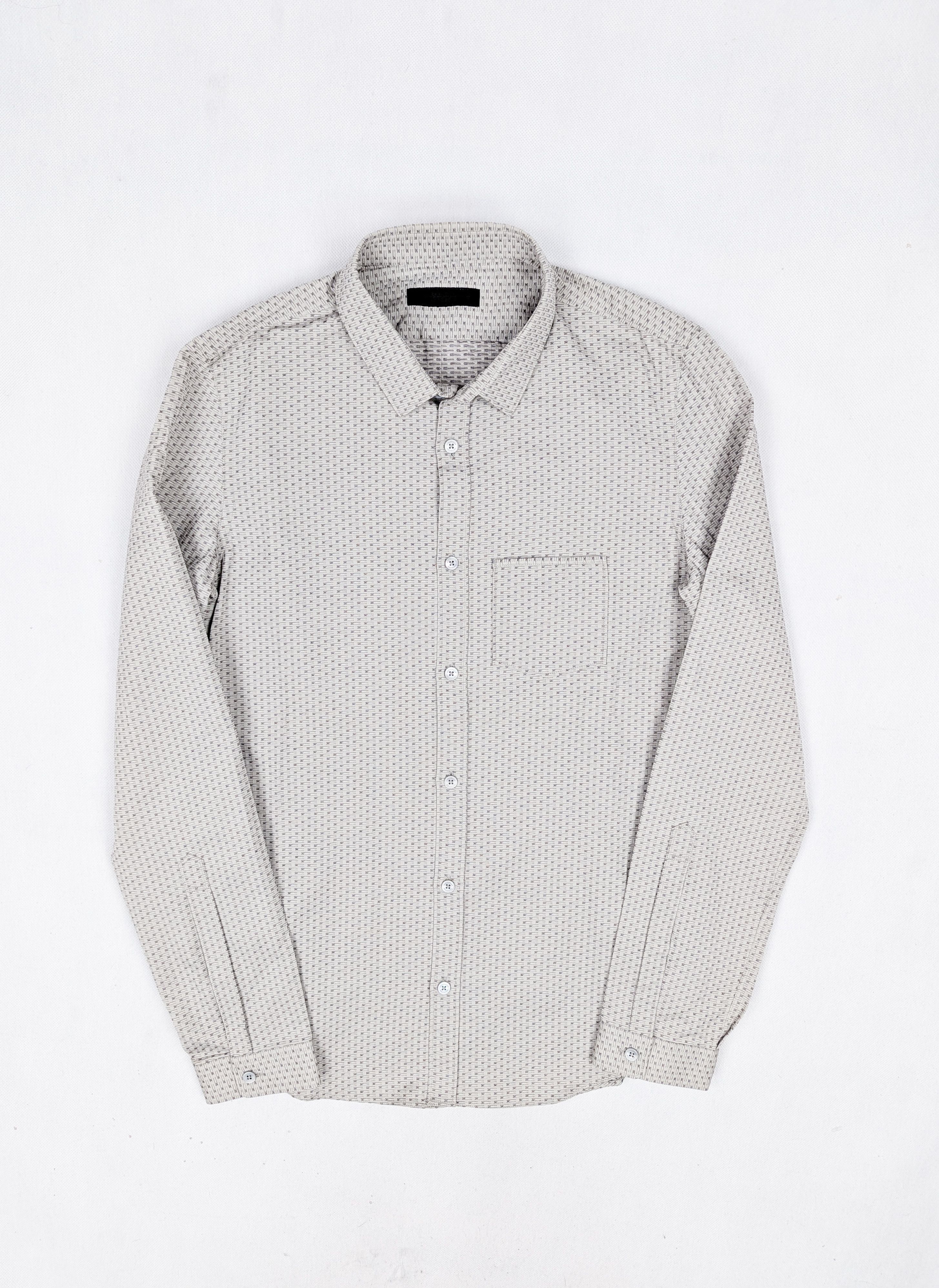 Burberry Burberry beige monogram shirt S Size US S / EU 44-46 / 1 - 1 Thumbnail