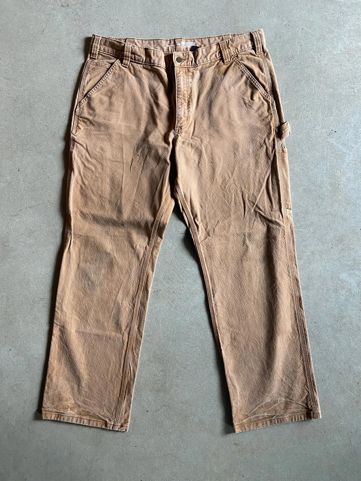 Carhartt Carhartt Relaxed Fit Carpenter Work Pants Sz 38x32 Size US 38 / EU 54 - 1 Thumbnail