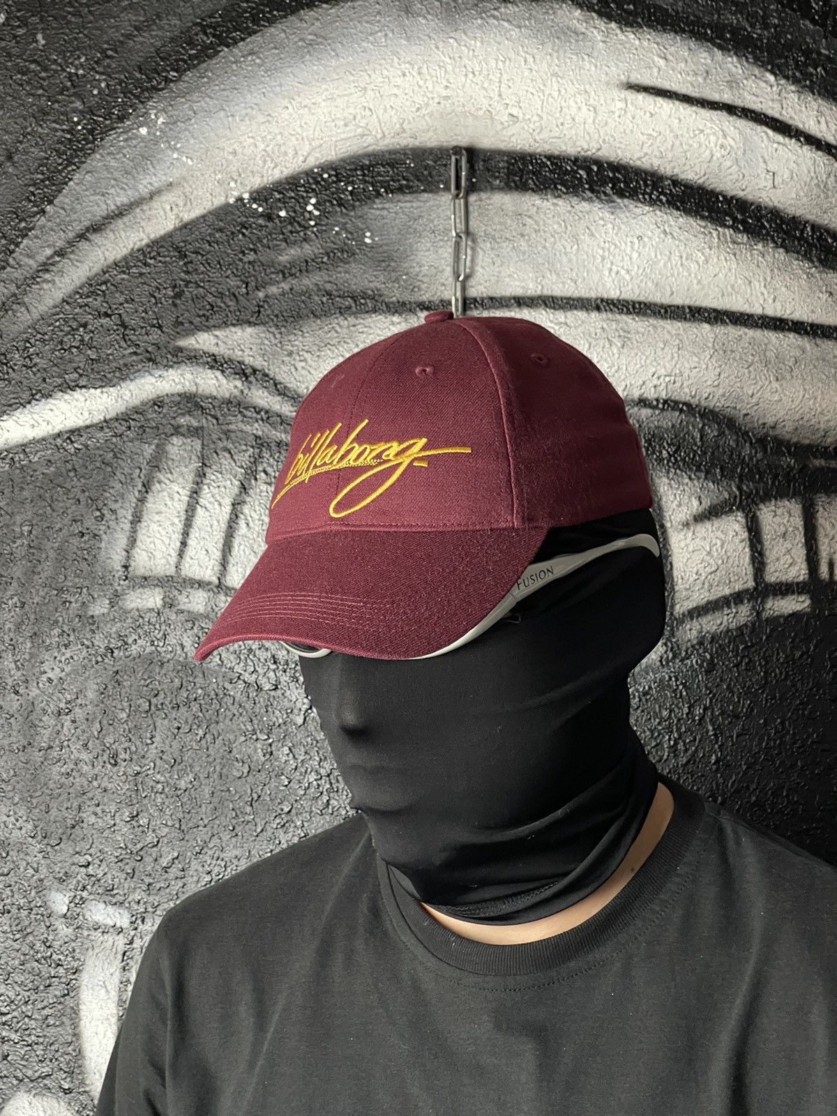 Billabong Billabong Y2K Surf Style Burgundy Cap Hat Size Medium Size ONE SIZE - 1 Thumbnail