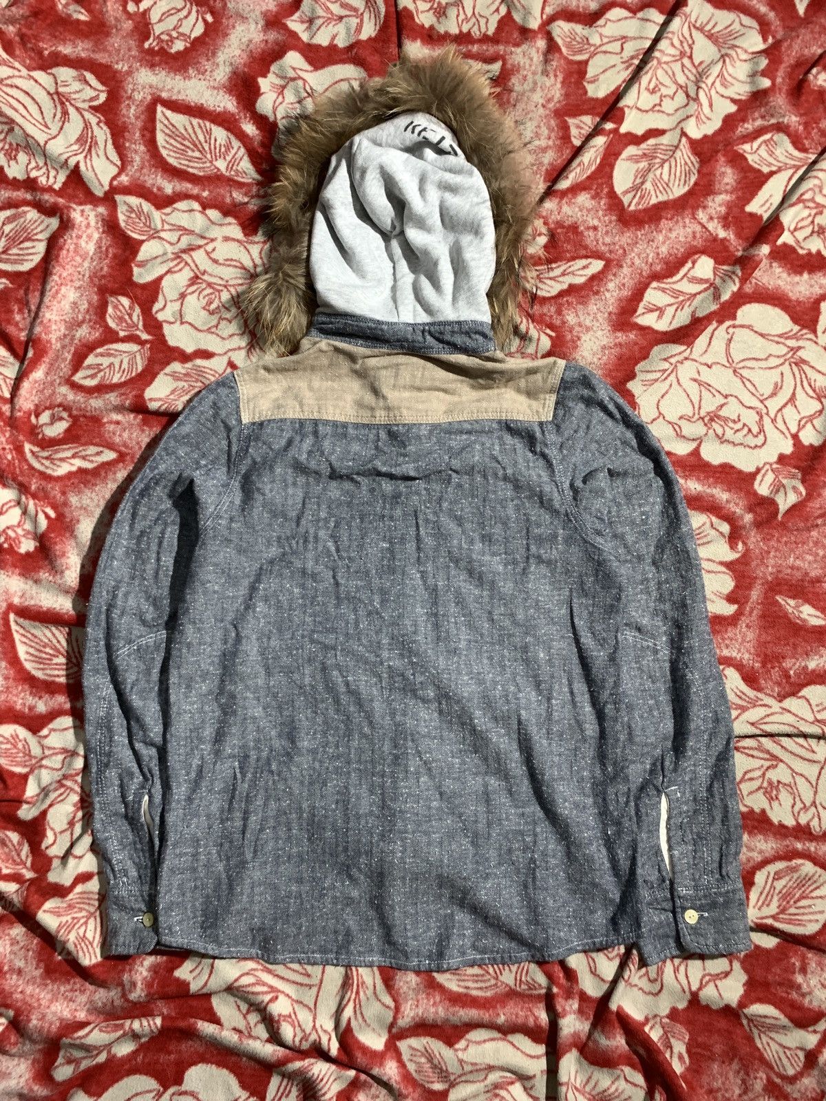 If Six Was Nine × Japanese Brand × Le Grande Bleu (L.G.B.) Japanese~ oldbetty's fur if six LGB style hoodie shirt Size US M / EU 48-50 / 2 - 12 Thumbnail