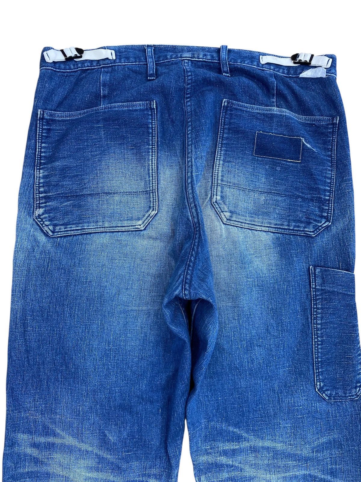 Big John Big John Brand Faded Blue Wash Style Loose Jeans Size US 34 / EU 50 - 4 Thumbnail