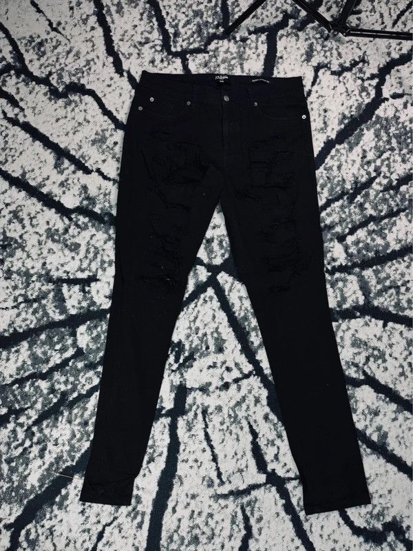 Jaded London Jaded london jeans black with holes 34 skinny Size US 34 / EU 50 - 1 Thumbnail